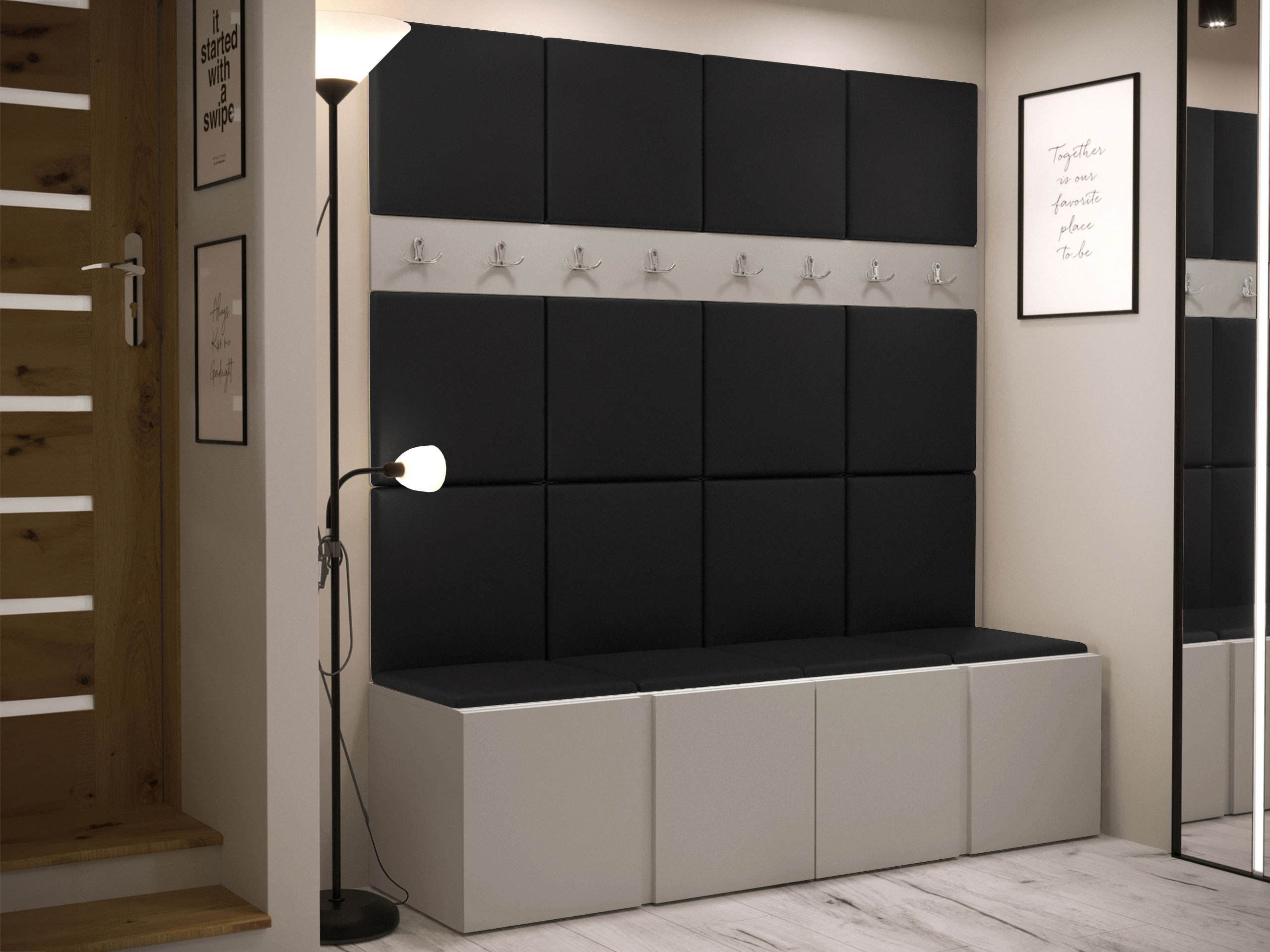 Set arredo da corridoio Pinis V (Cachemire)