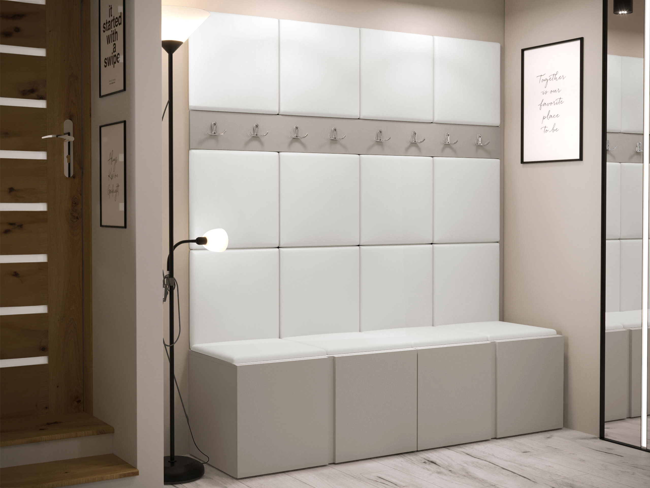 Set arredo da corridoio Pinis V (Cachemire)