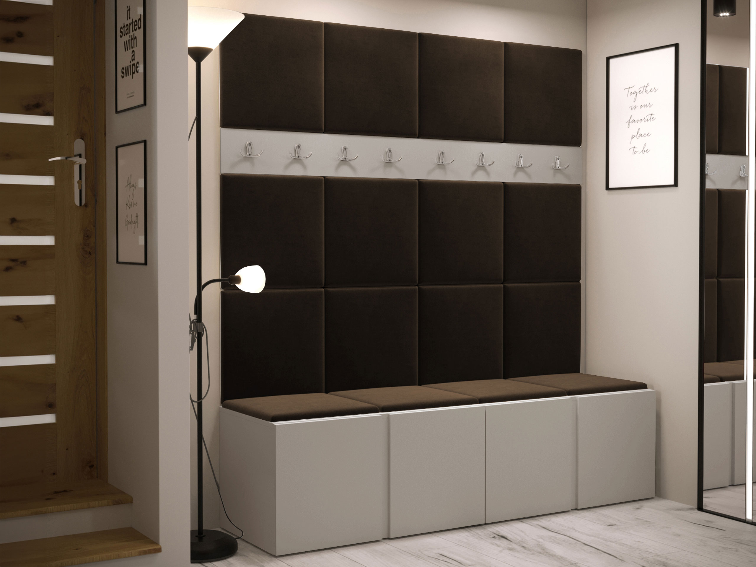 Set arredo da corridoio Pinis V (Cachemire)