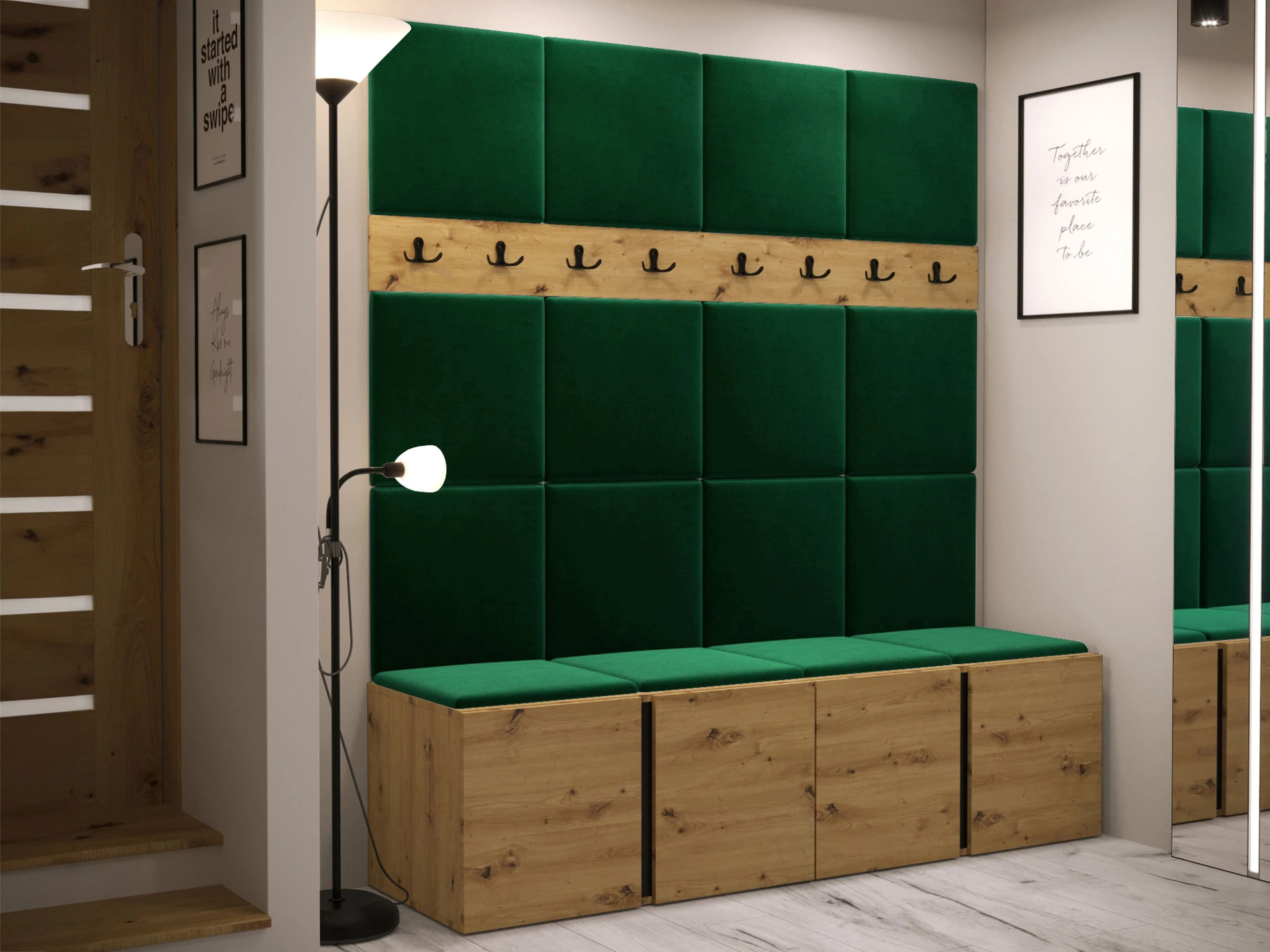 Set arredo da corridoio Pinis V (Manila 35)