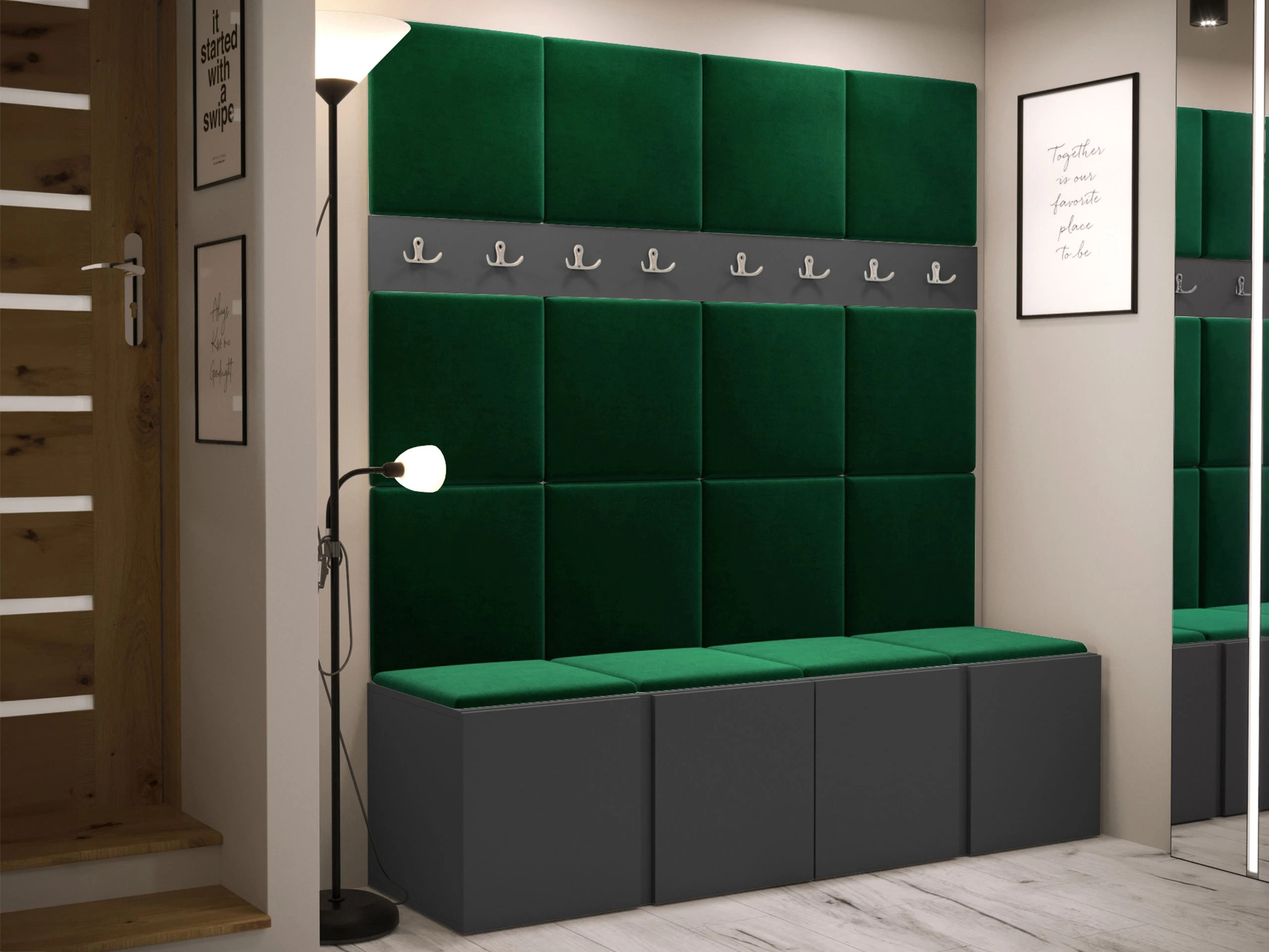 Set arredo da corridoio Pinis V (Manila 35)