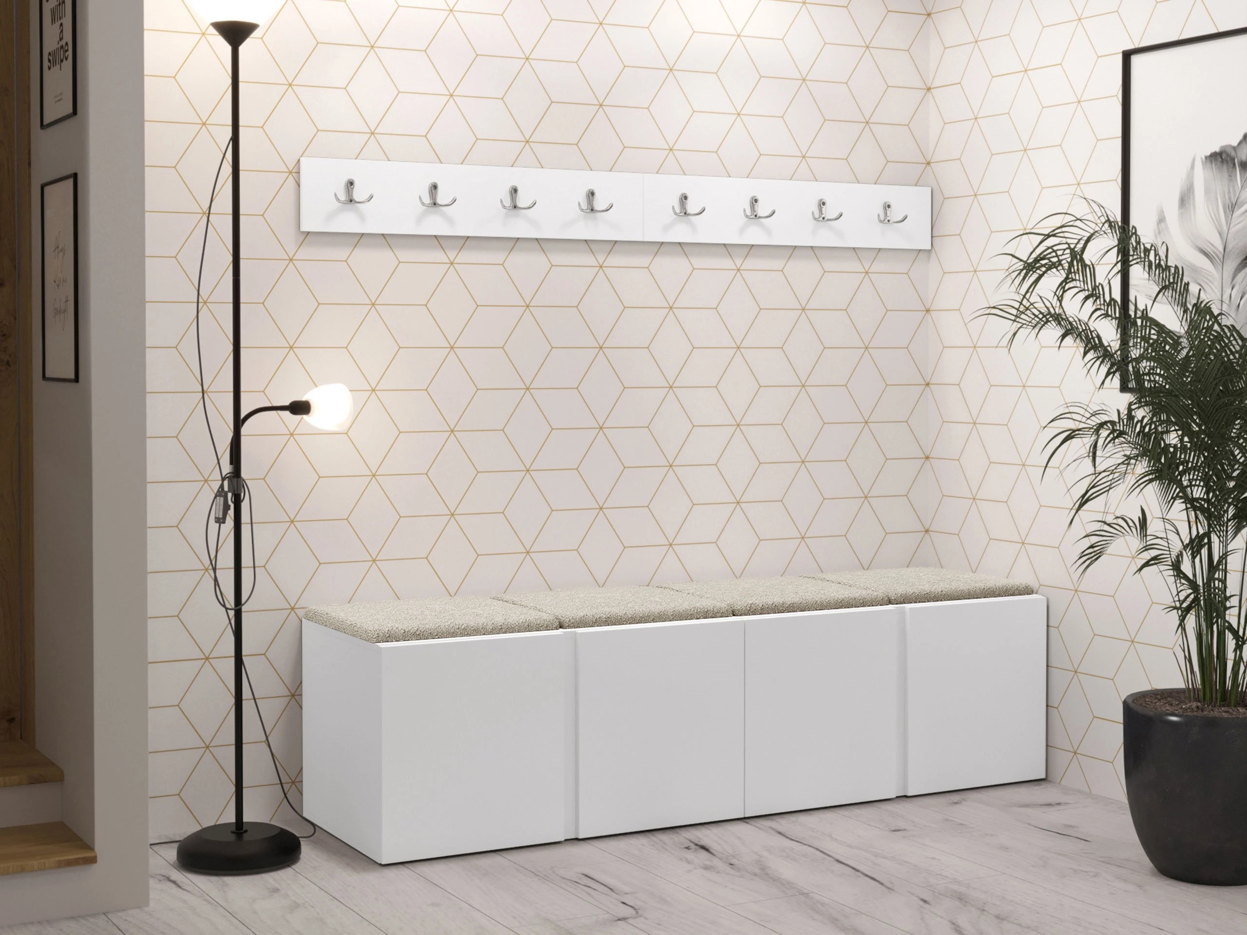 Set arredo da corridoio Pinis VII (Abriamo 03)