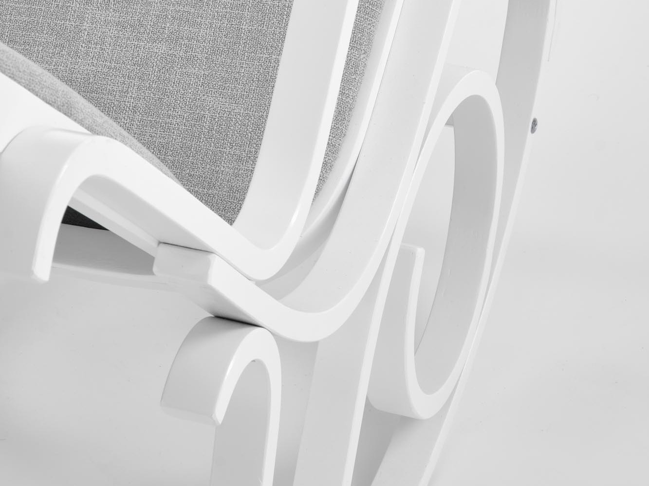 Sedia a dondolo Houston 548 (Bianco)