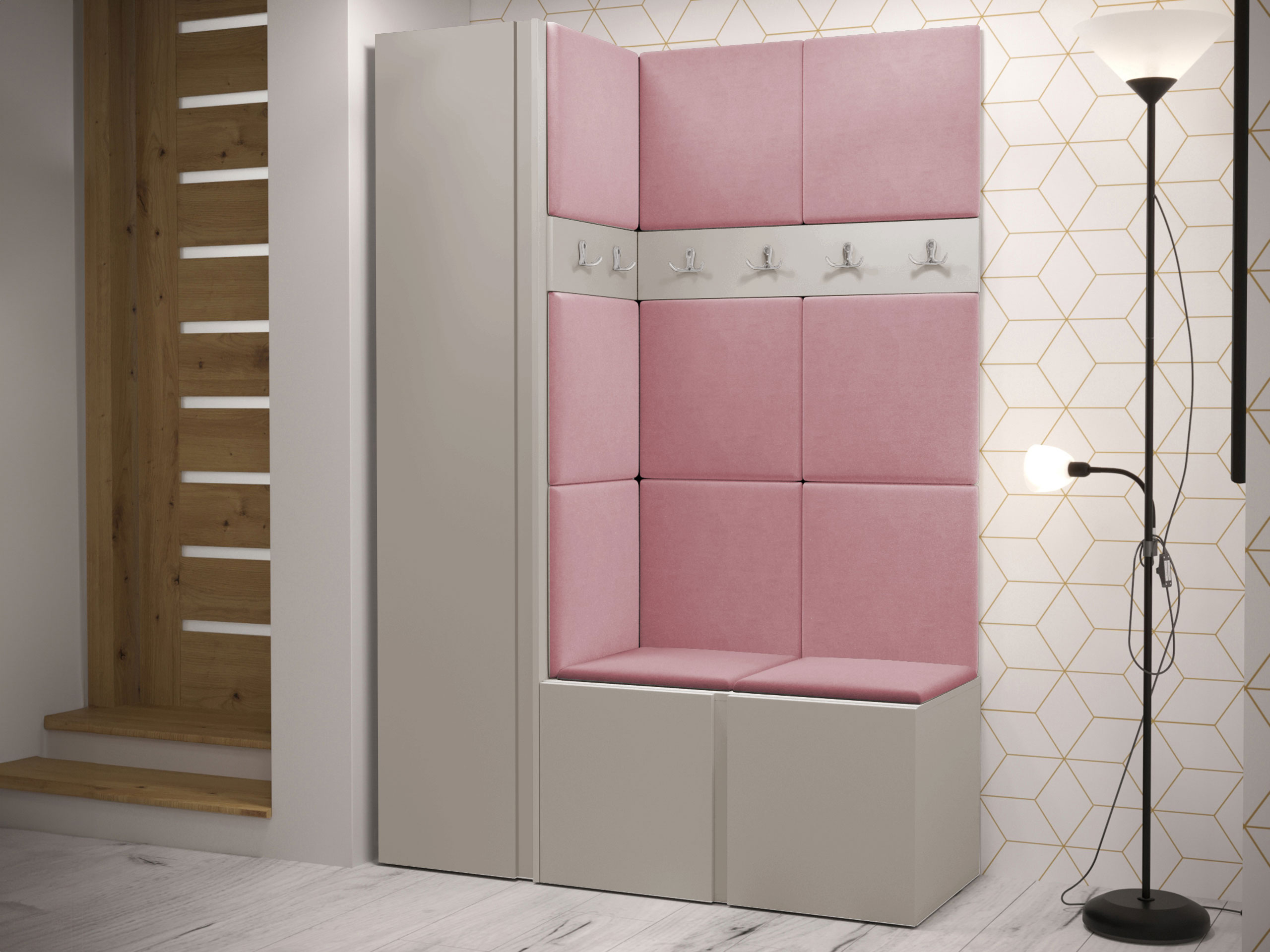 Set arredo da corridoio Pinis IX (Cachemire)