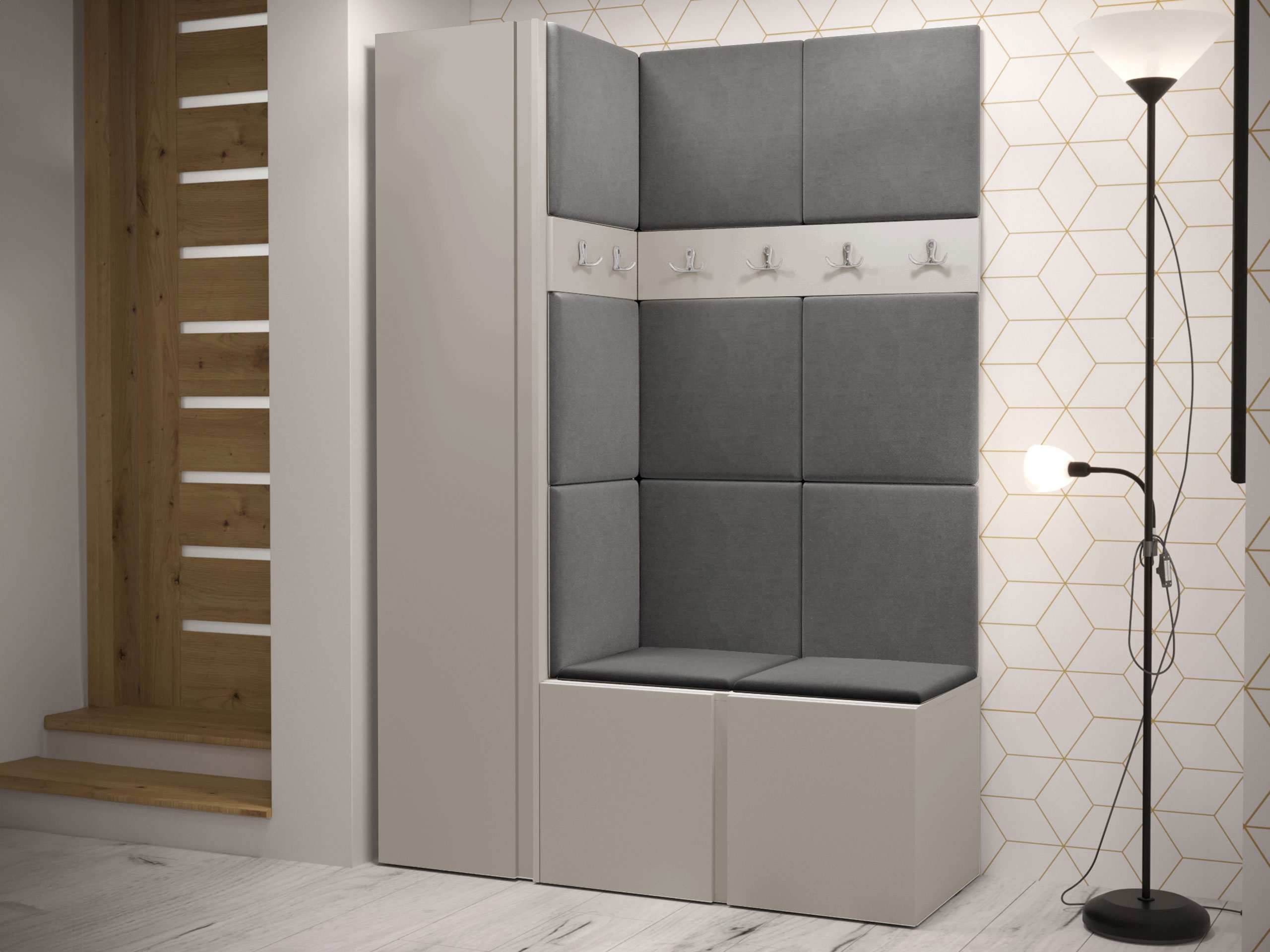 Set arredo da corridoio Pinis IX (Cachemire)