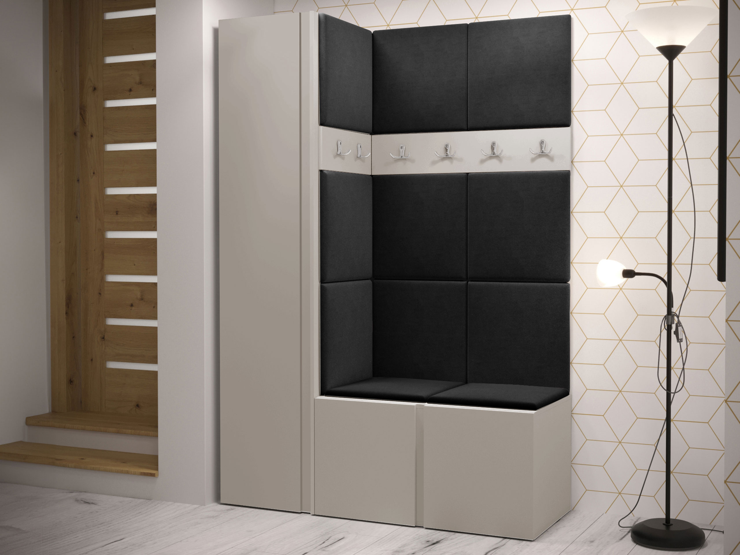 Set arredo da corridoio Pinis IX (Cachemire)