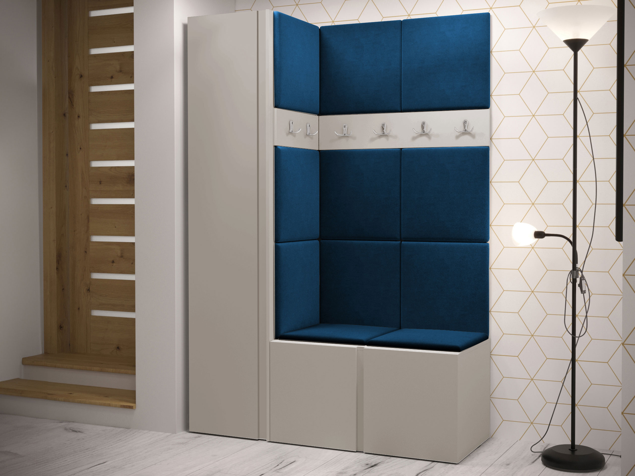 Set arredo da corridoio Pinis IX (Cachemire)