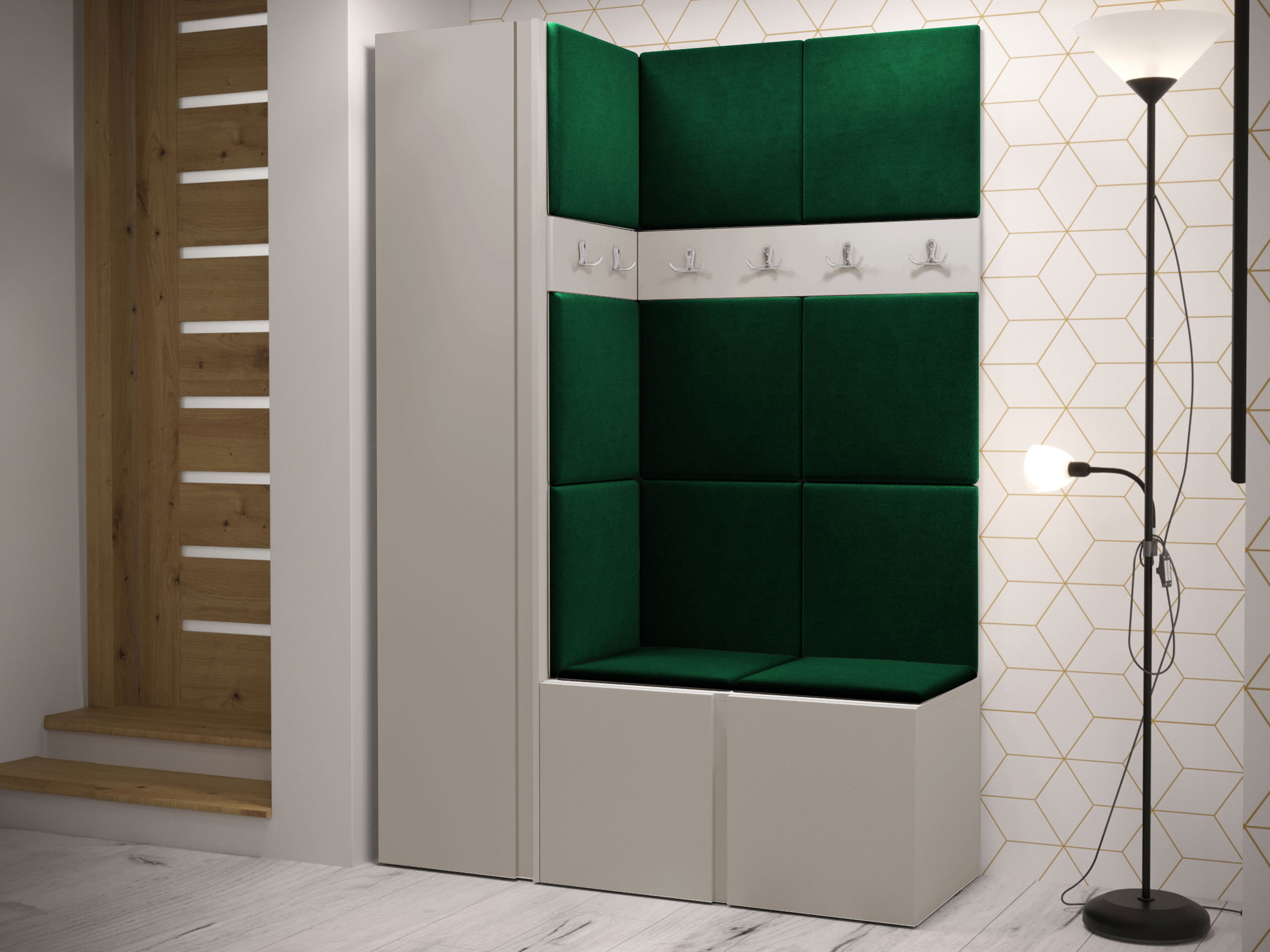 Set arredo da corridoio Pinis IX (Cachemire)