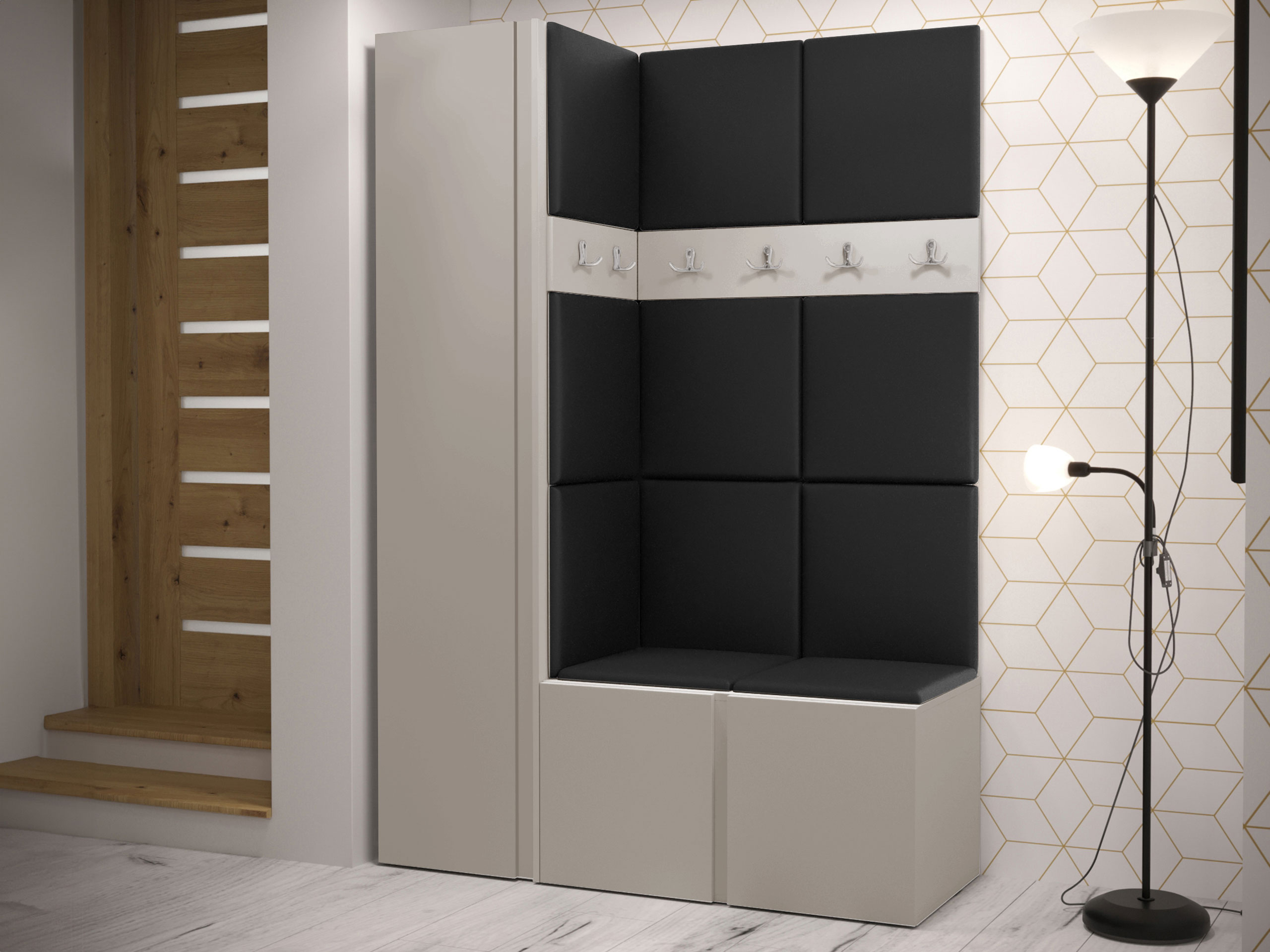 Set arredo da corridoio Pinis IX (Cachemire)