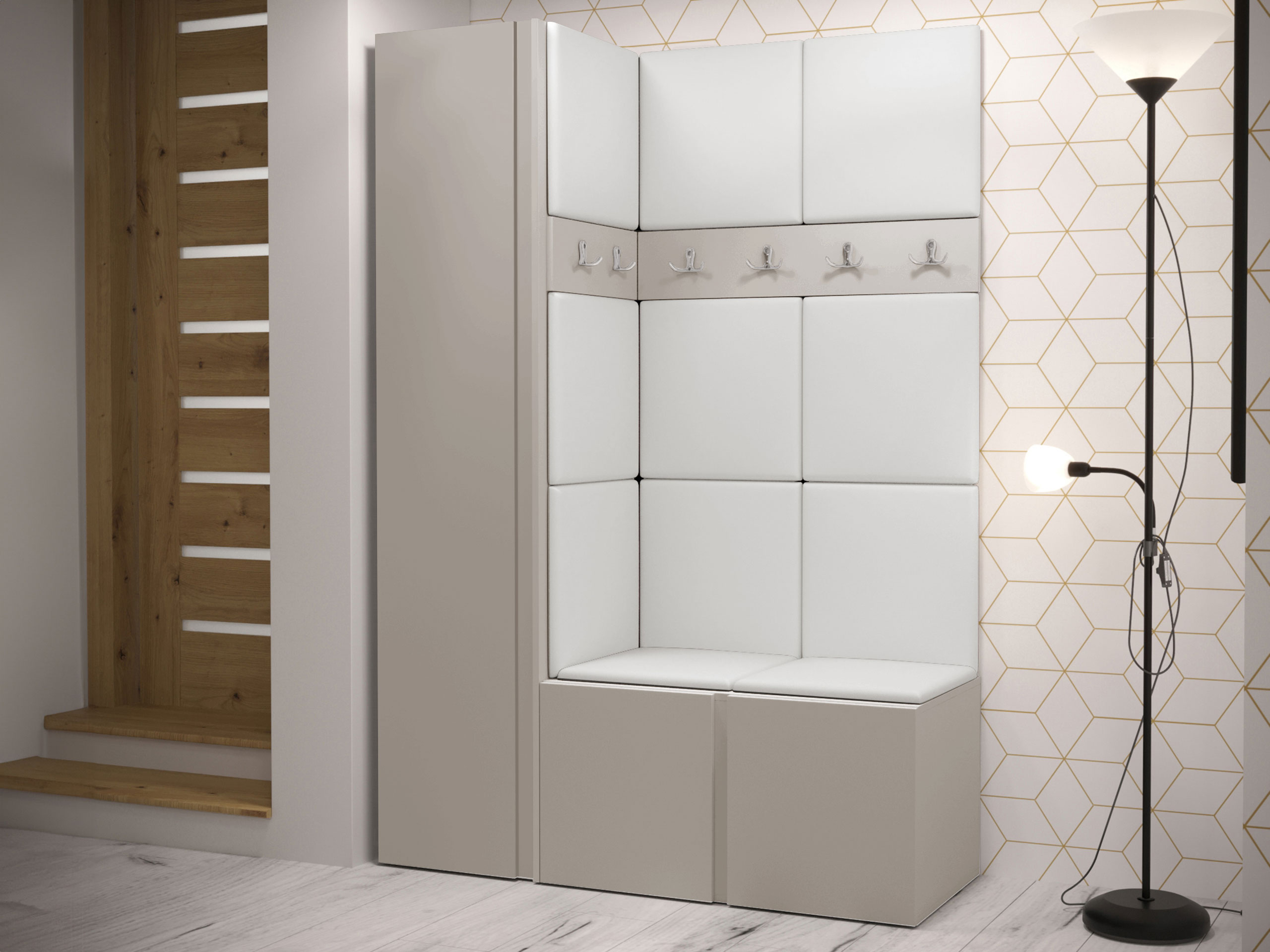Set arredo da corridoio Pinis IX (Cachemire)