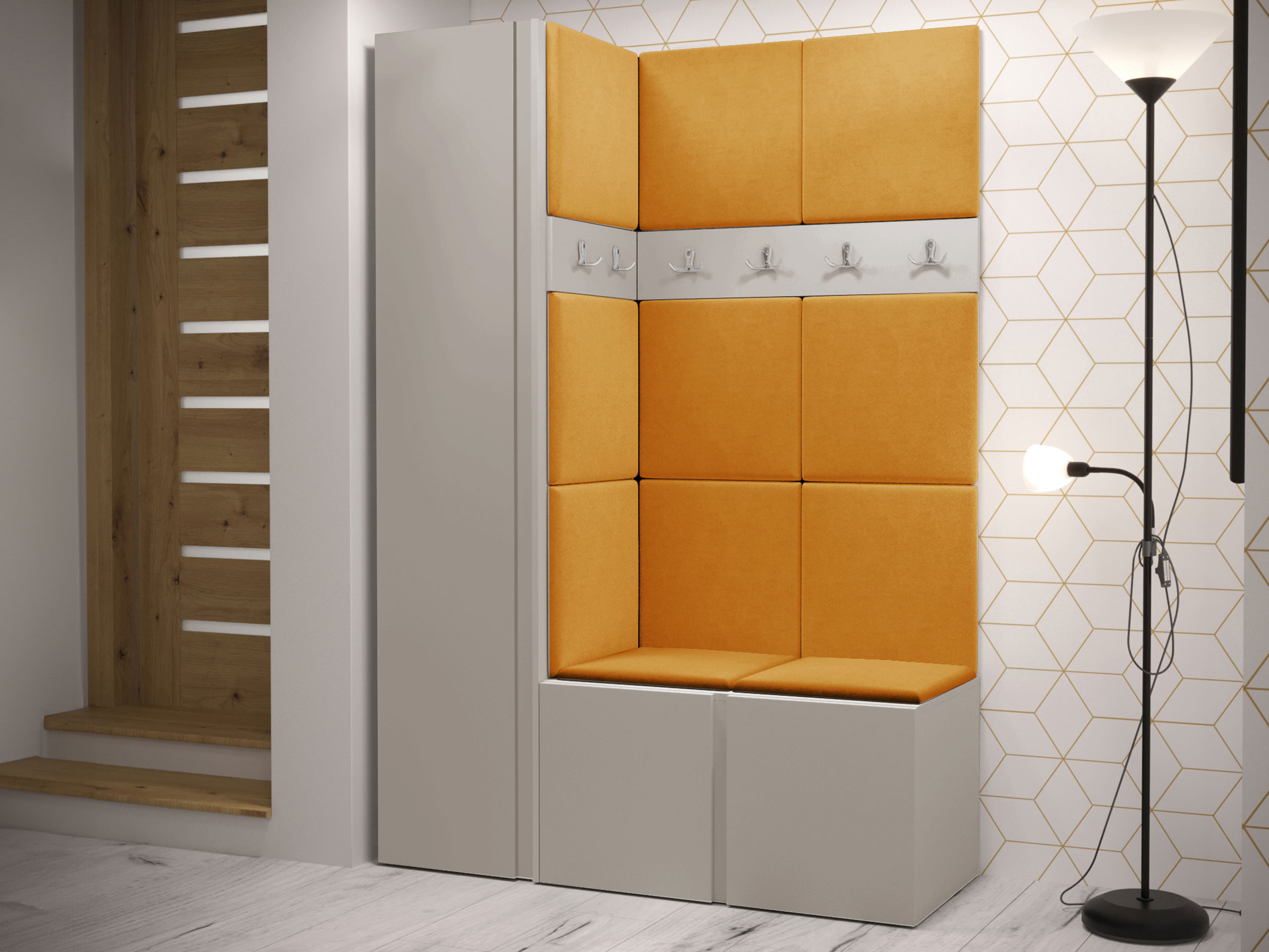 Set arredo da corridoio Pinis IX (Cachemire)