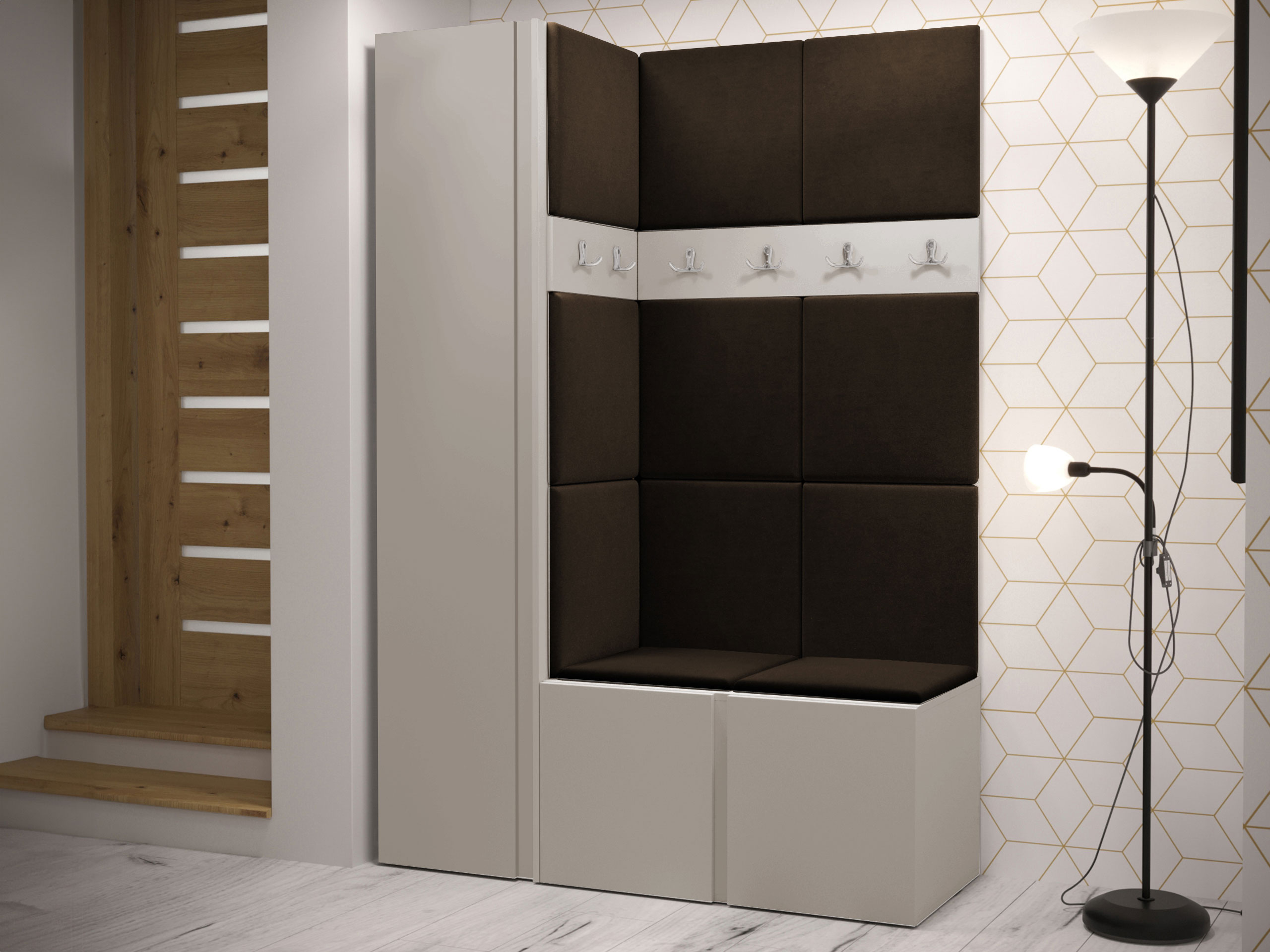 Set arredo da corridoio Pinis IX (Cachemire)
