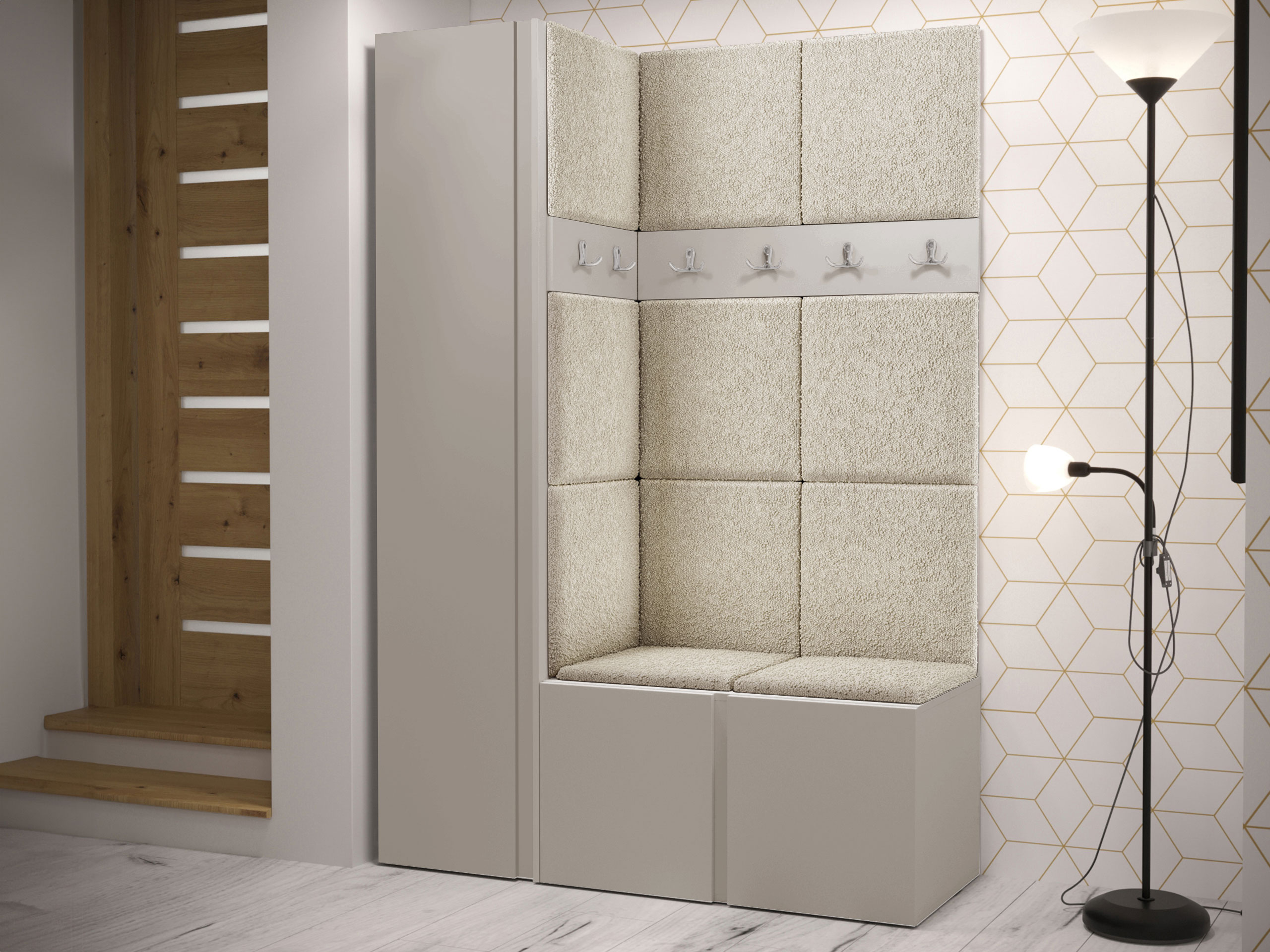 Set arredo da corridoio Pinis IX (Cachemire)