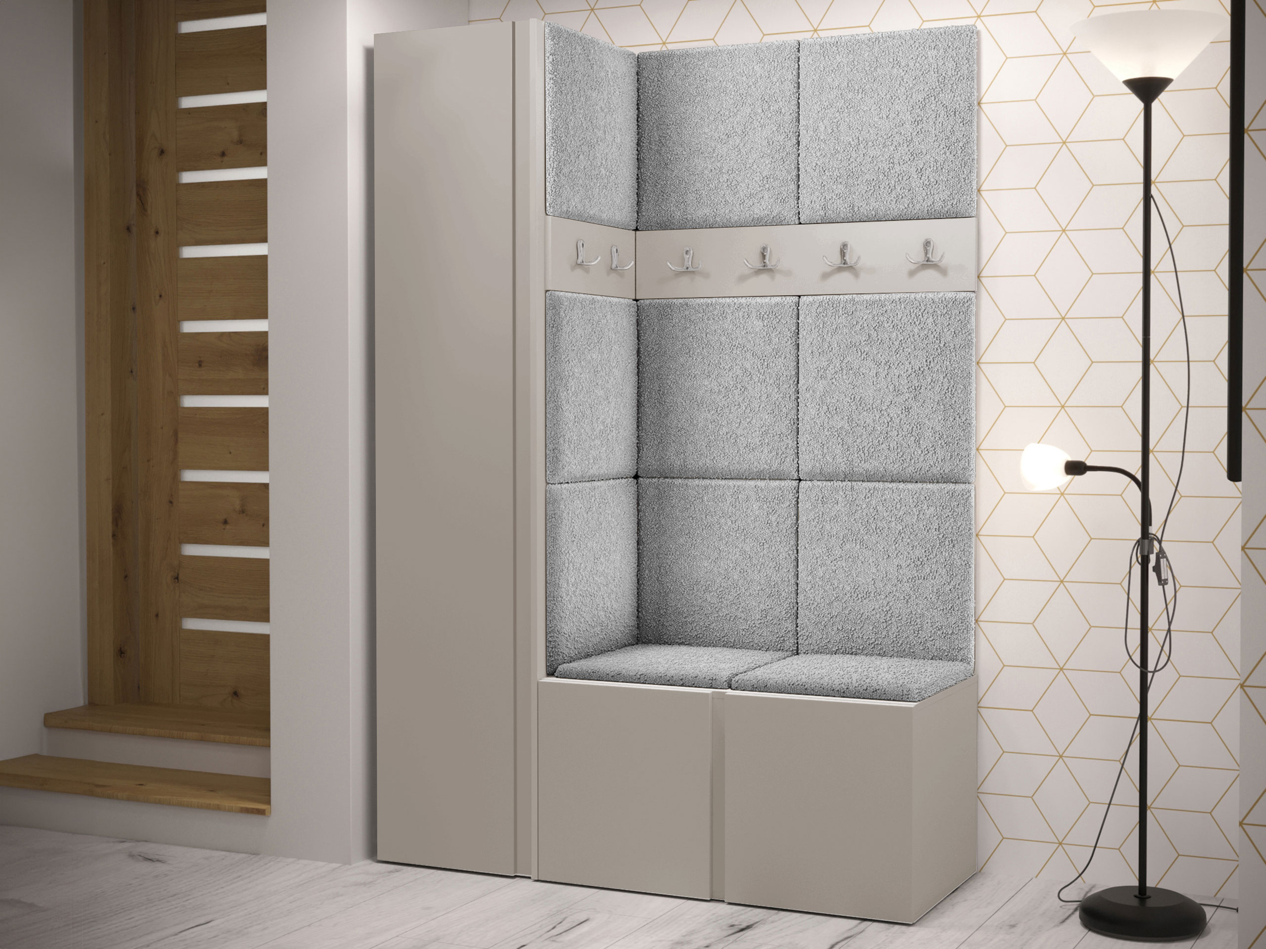 Set arredo da corridoio Pinis IX (Cachemire)