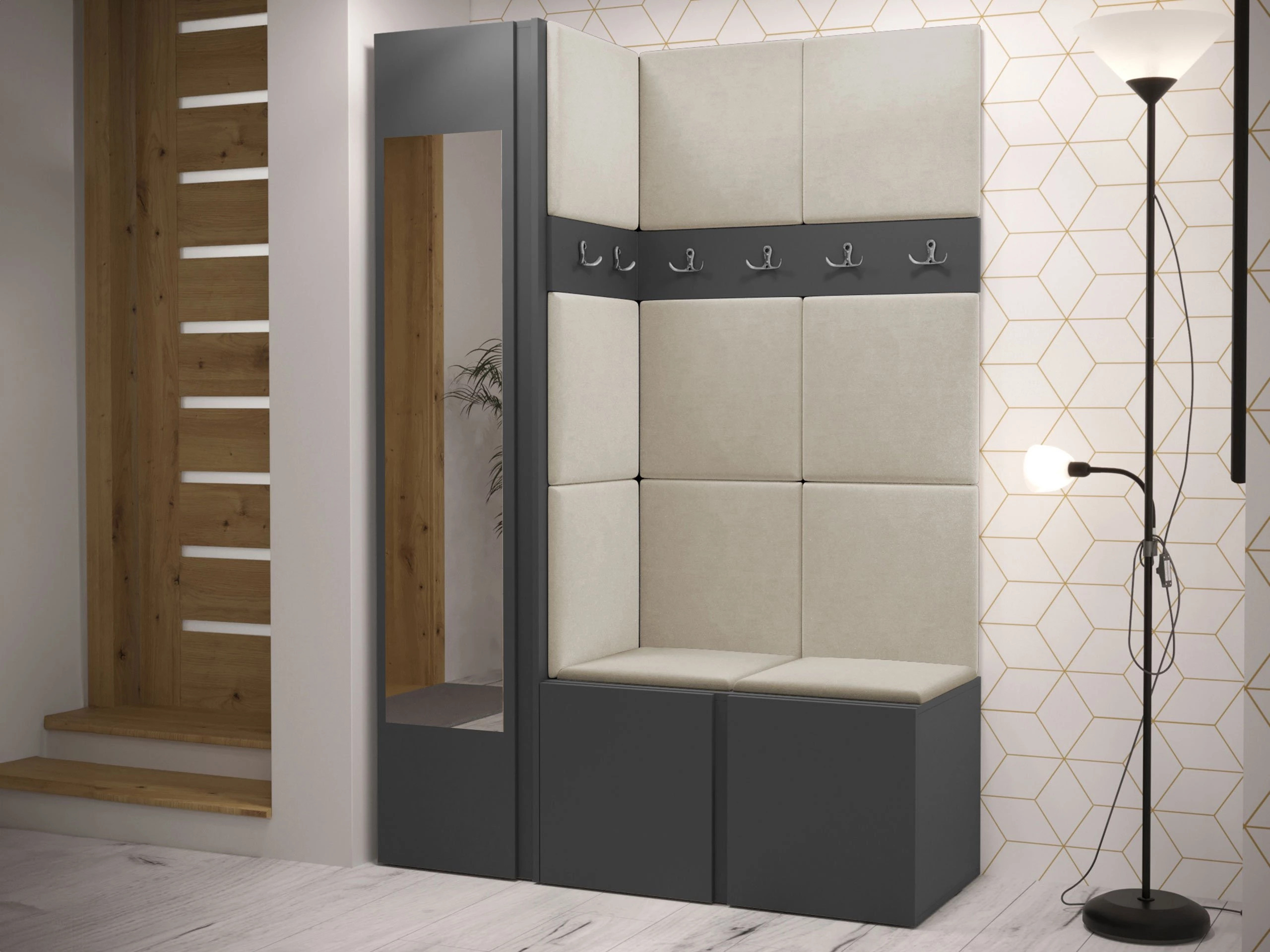 Set arredo da corridoio Hartford 277 (Manila 02)