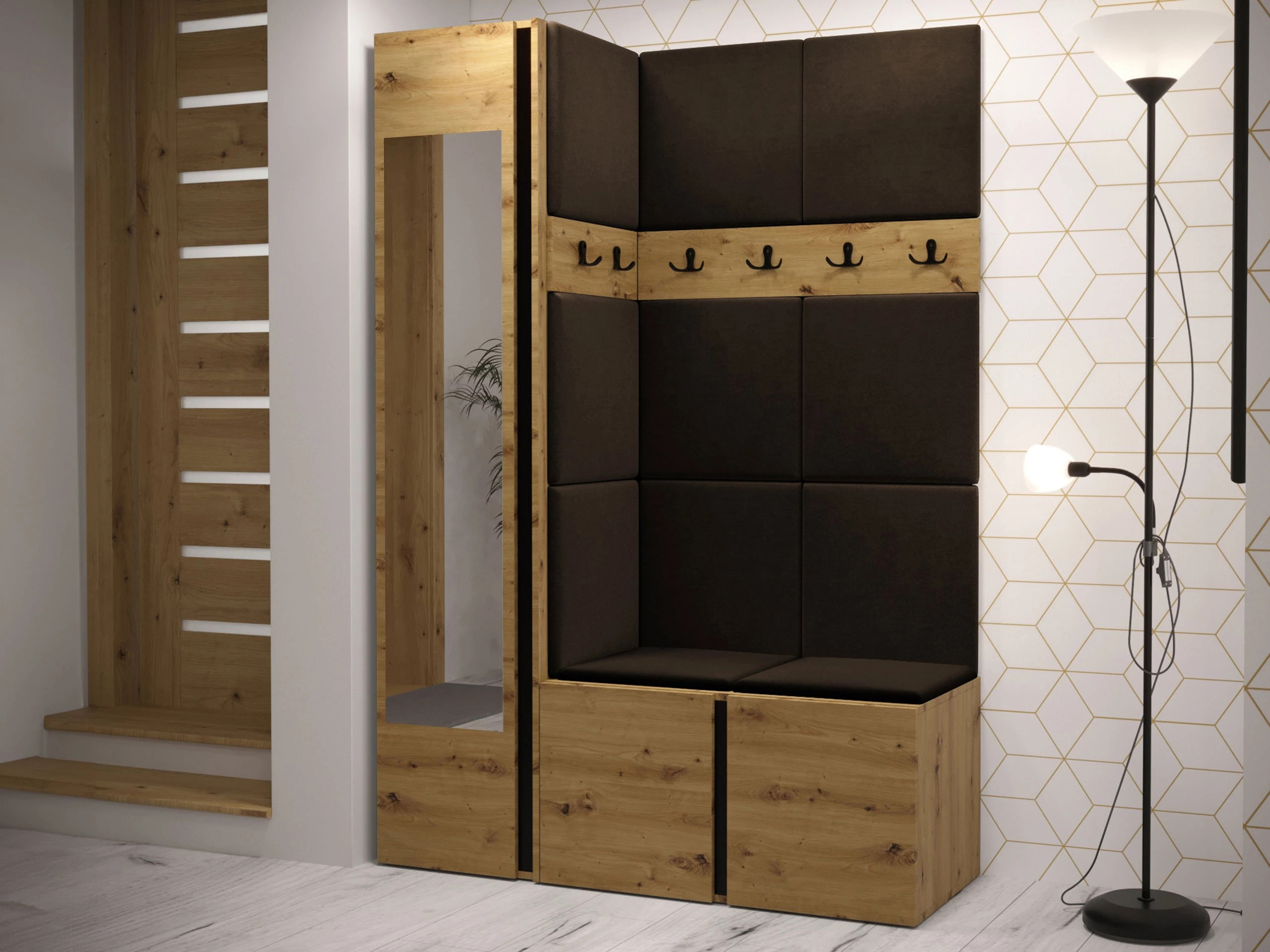 Set arredo da corridoio Hartford 277 (Manila 04)