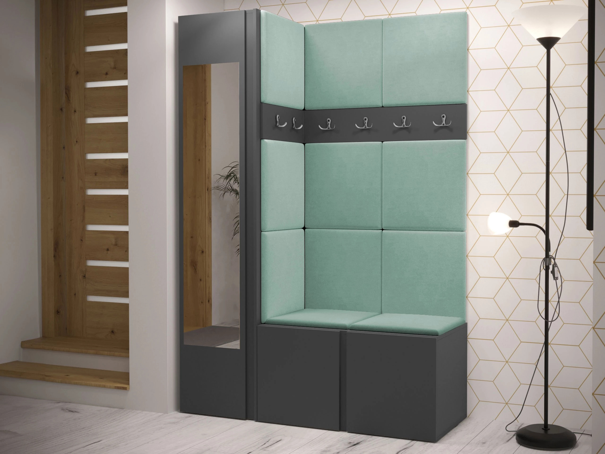 Set arredo da corridoio Hartford 277 (Manila 11)