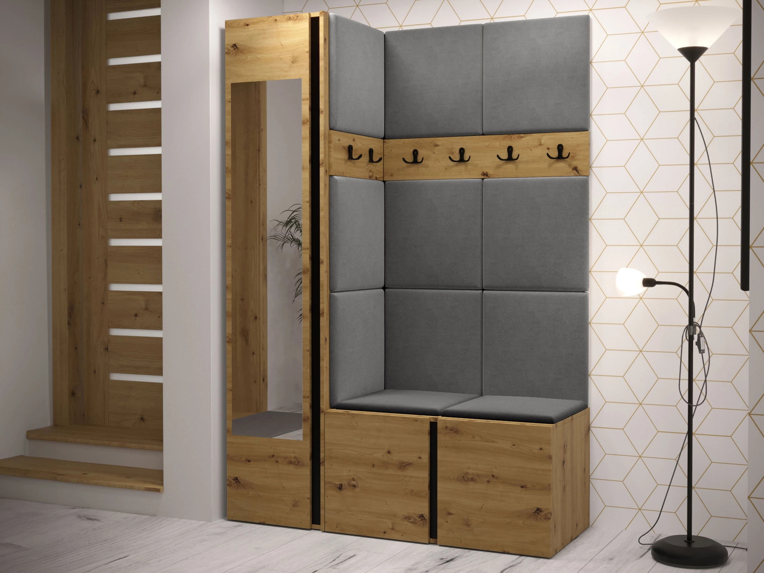 Set arredo da corridoio Hartford 277 (Manila 16)
