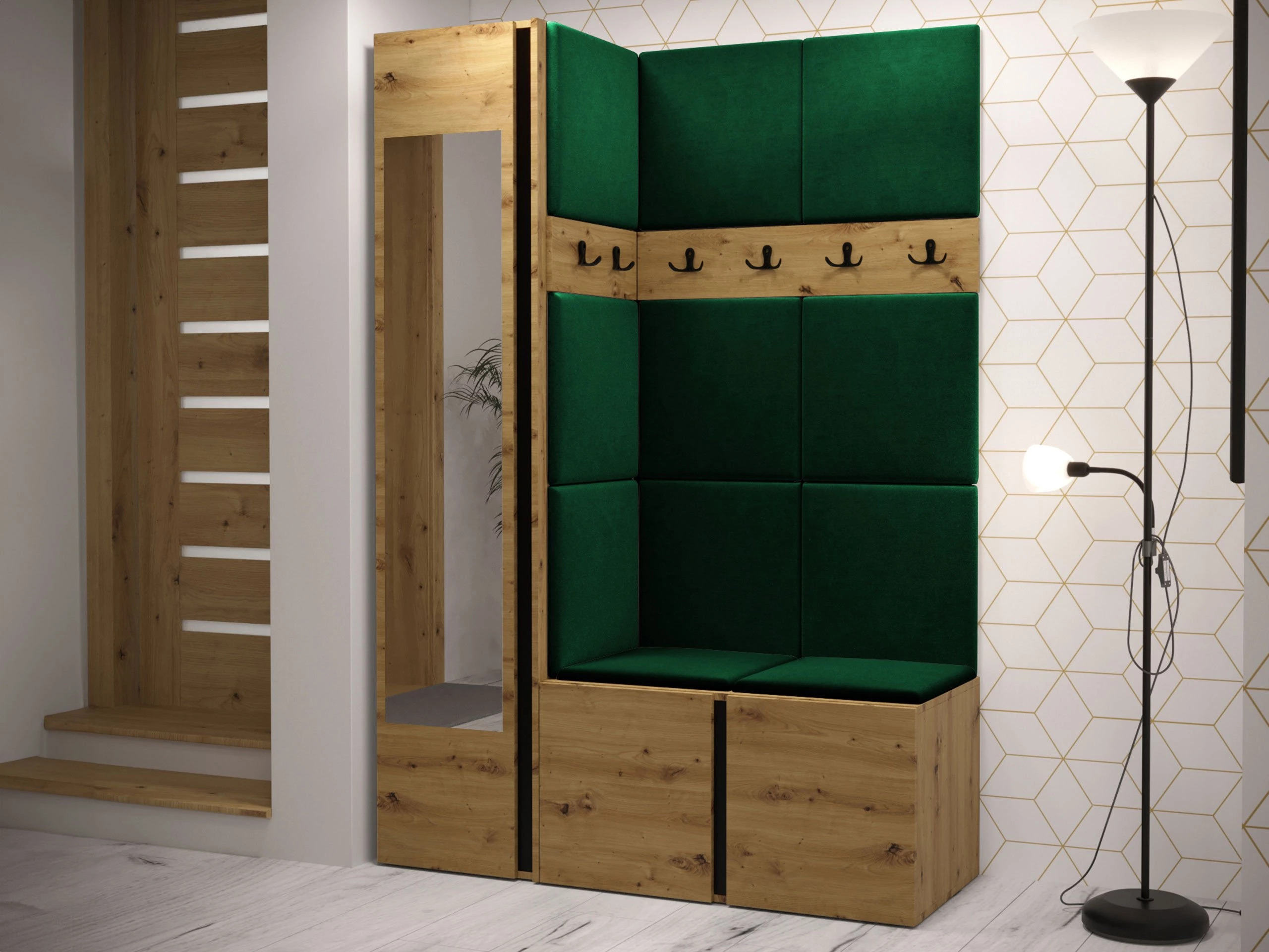 Set arredo da corridoio Hartford 277 (Manila 35)