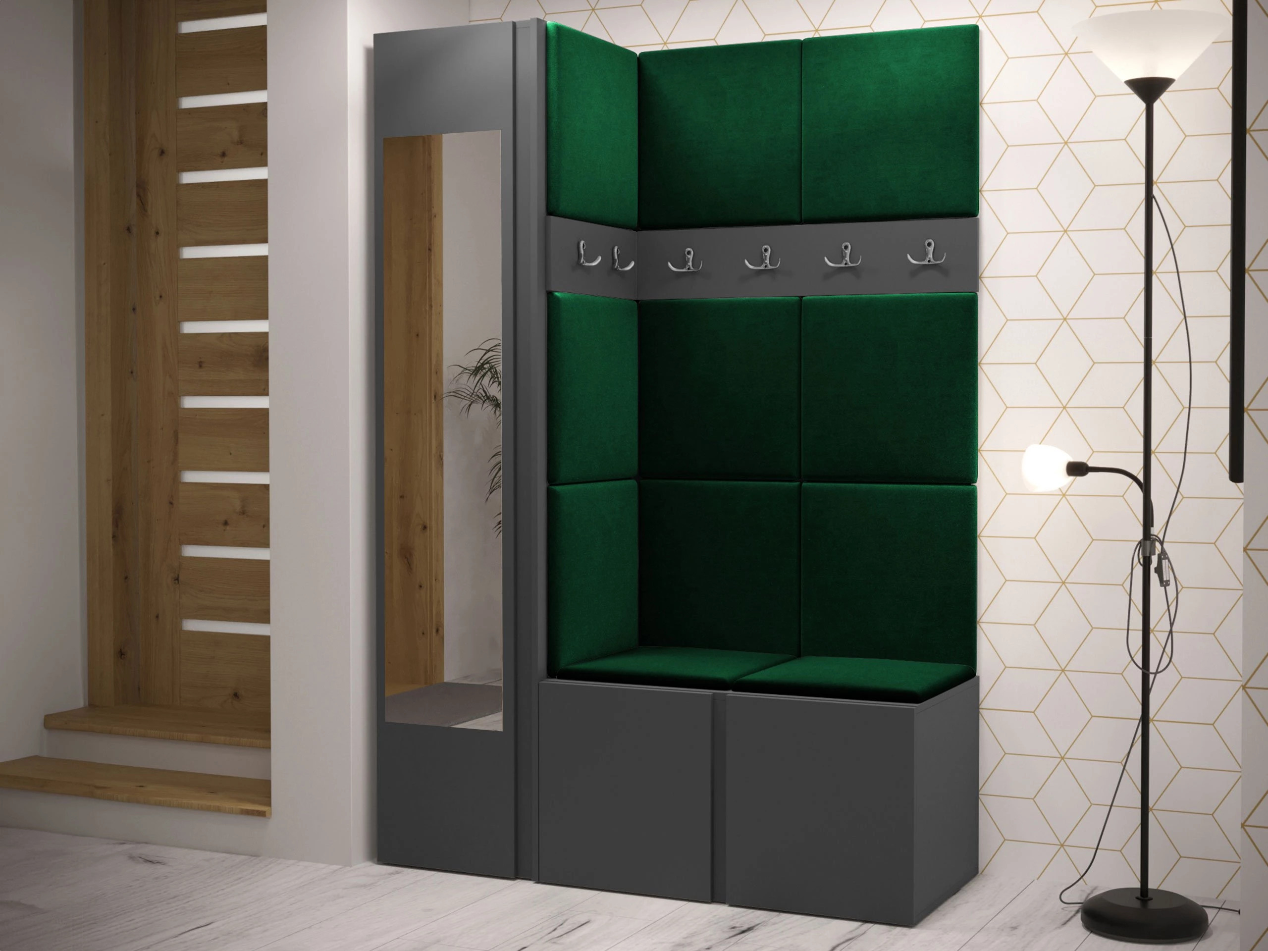 Set arredo da corridoio Hartford 277 (Manila 35)