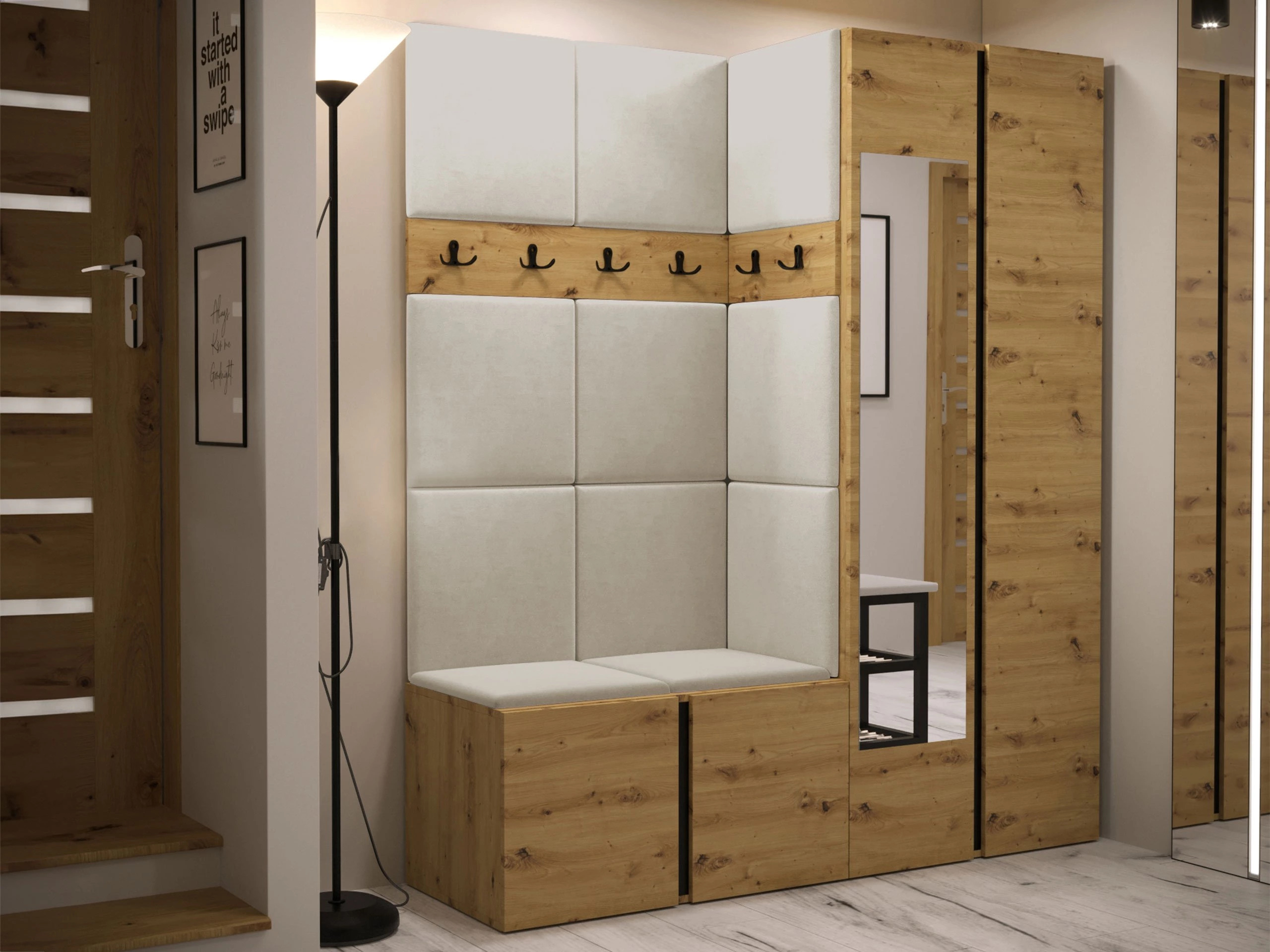 Set arredo da corridoio Pinis X (Manila 02)