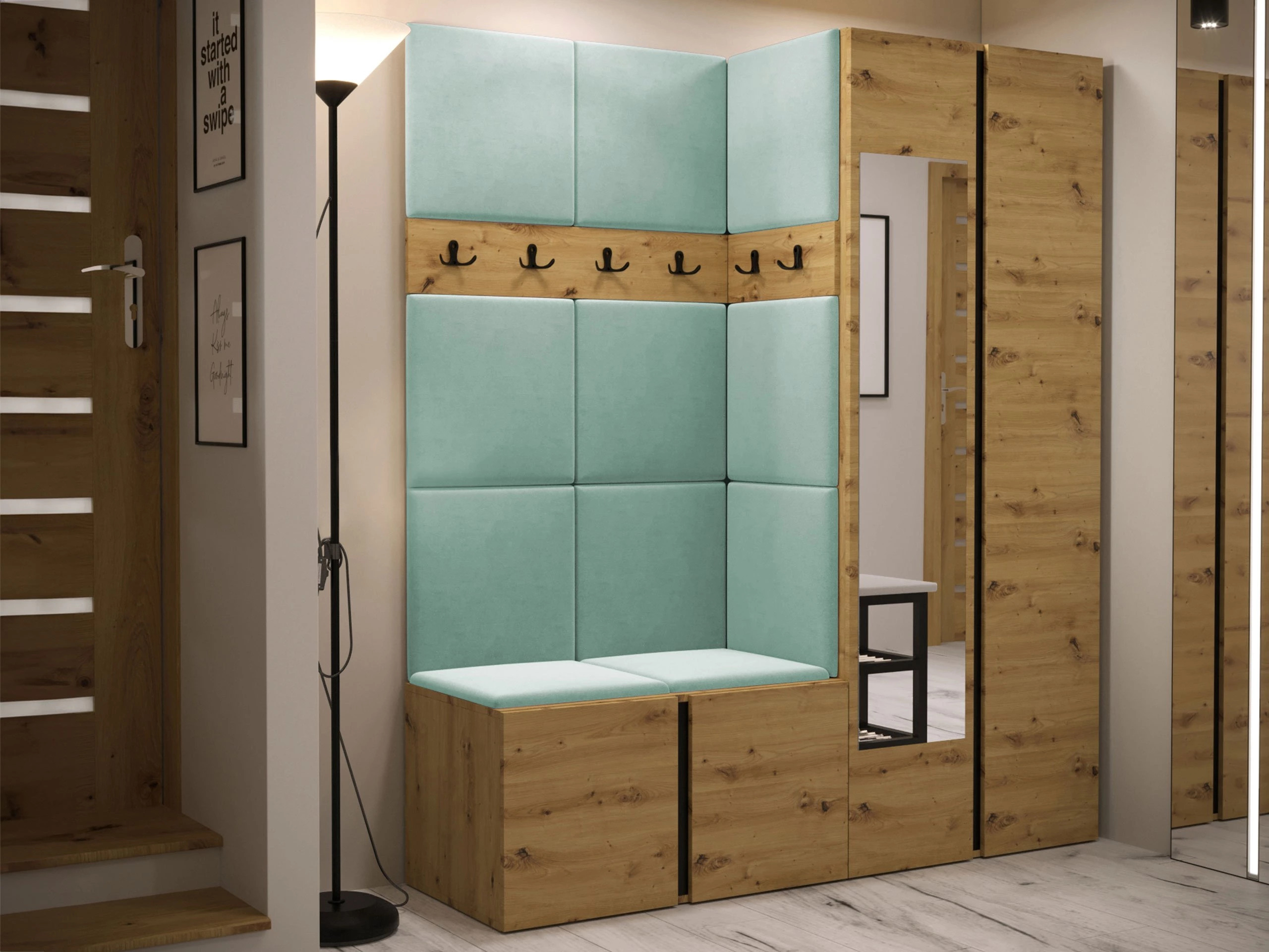 Set arredo da corridoio Pinis X (Manila 11)