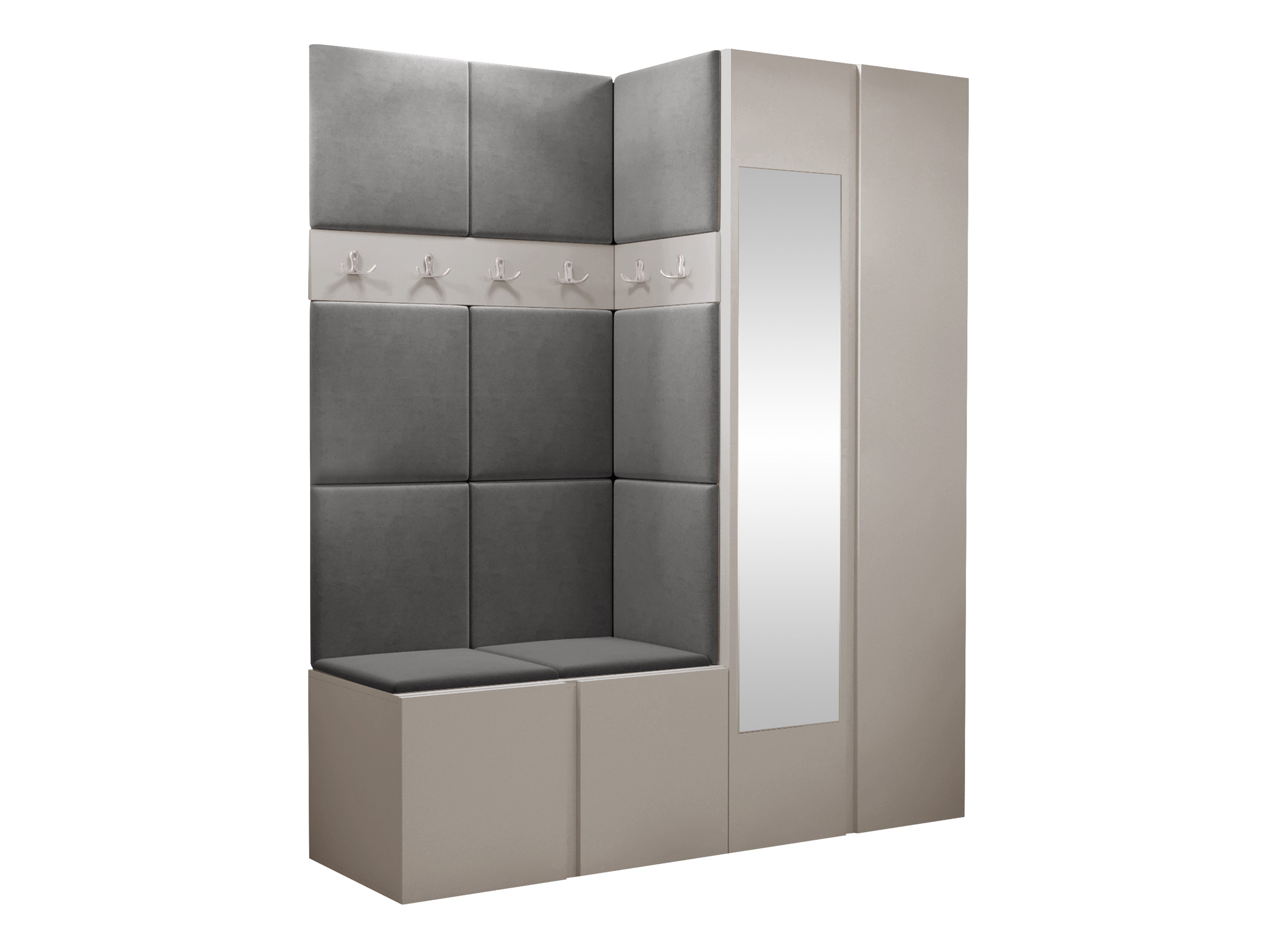 Set arredo da corridoio Pinis X (Cachemire)