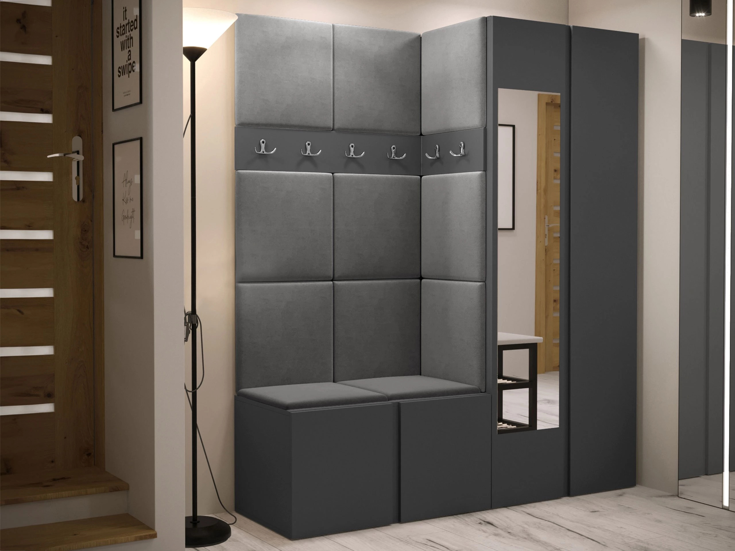 Set arredo da corridoio Pinis X (Manila 16)