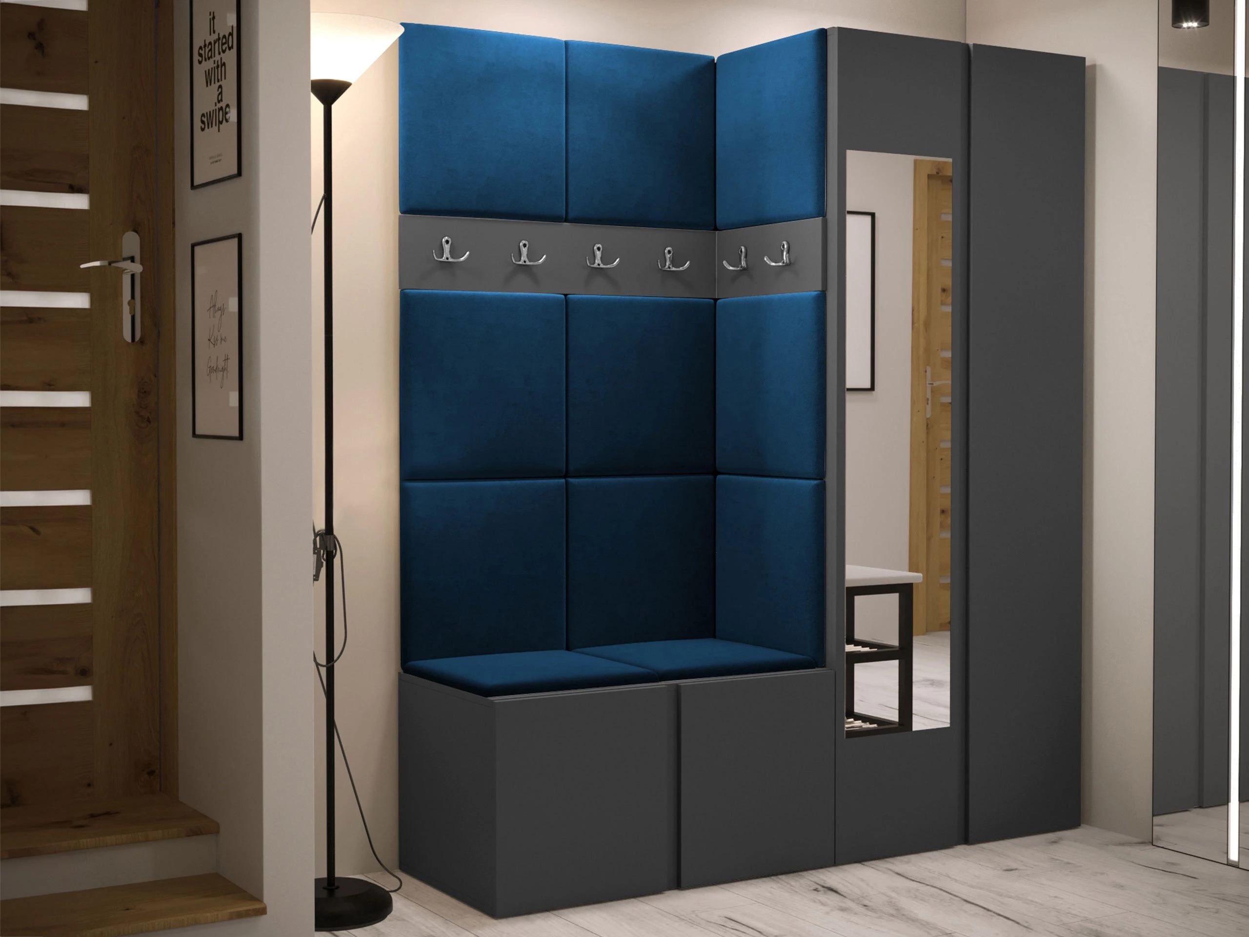 Set arredo da corridoio Pinis X (Manila 26)