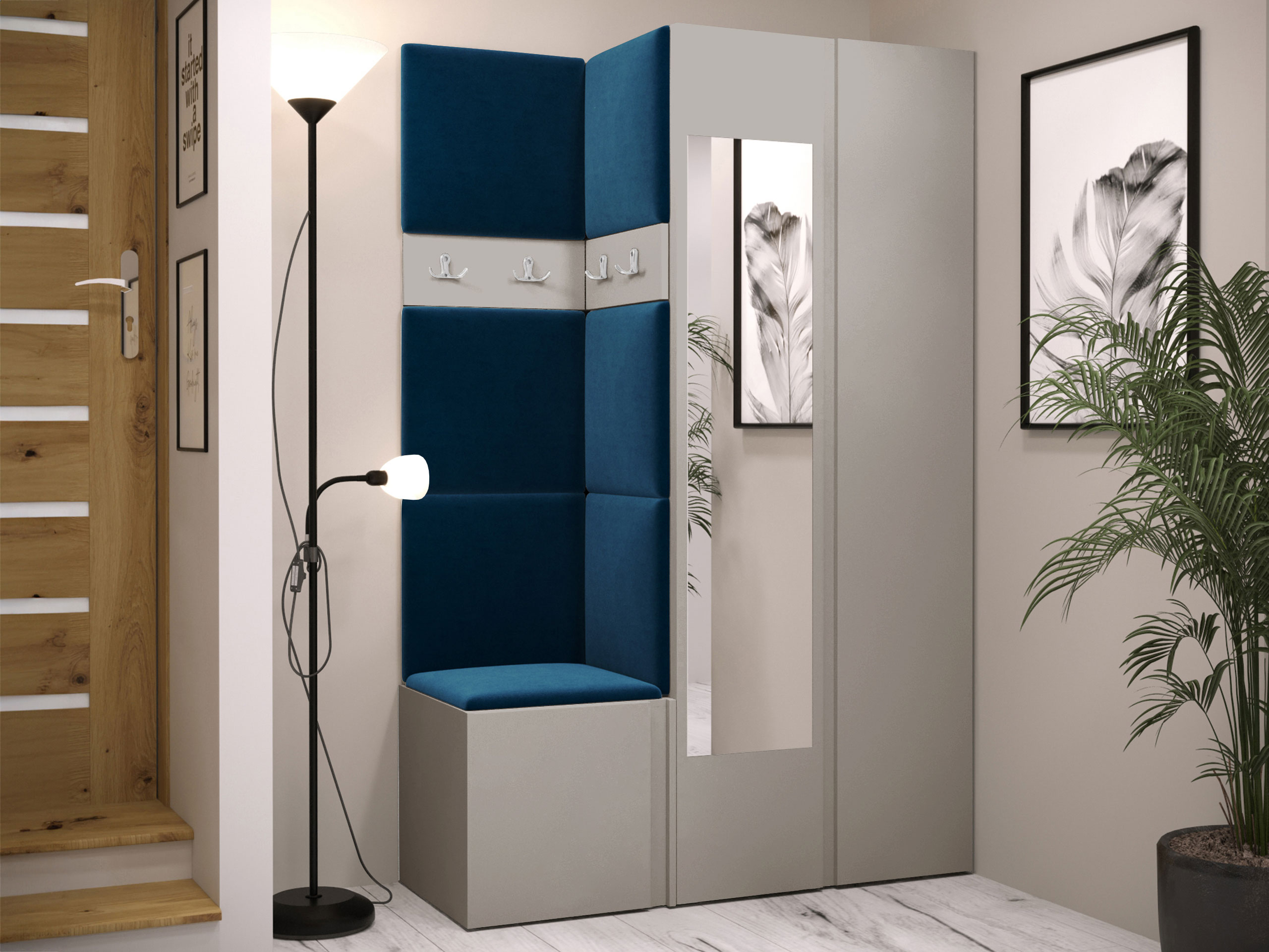 Set arredo da corridoio Pinis XXVI (Cachemire)