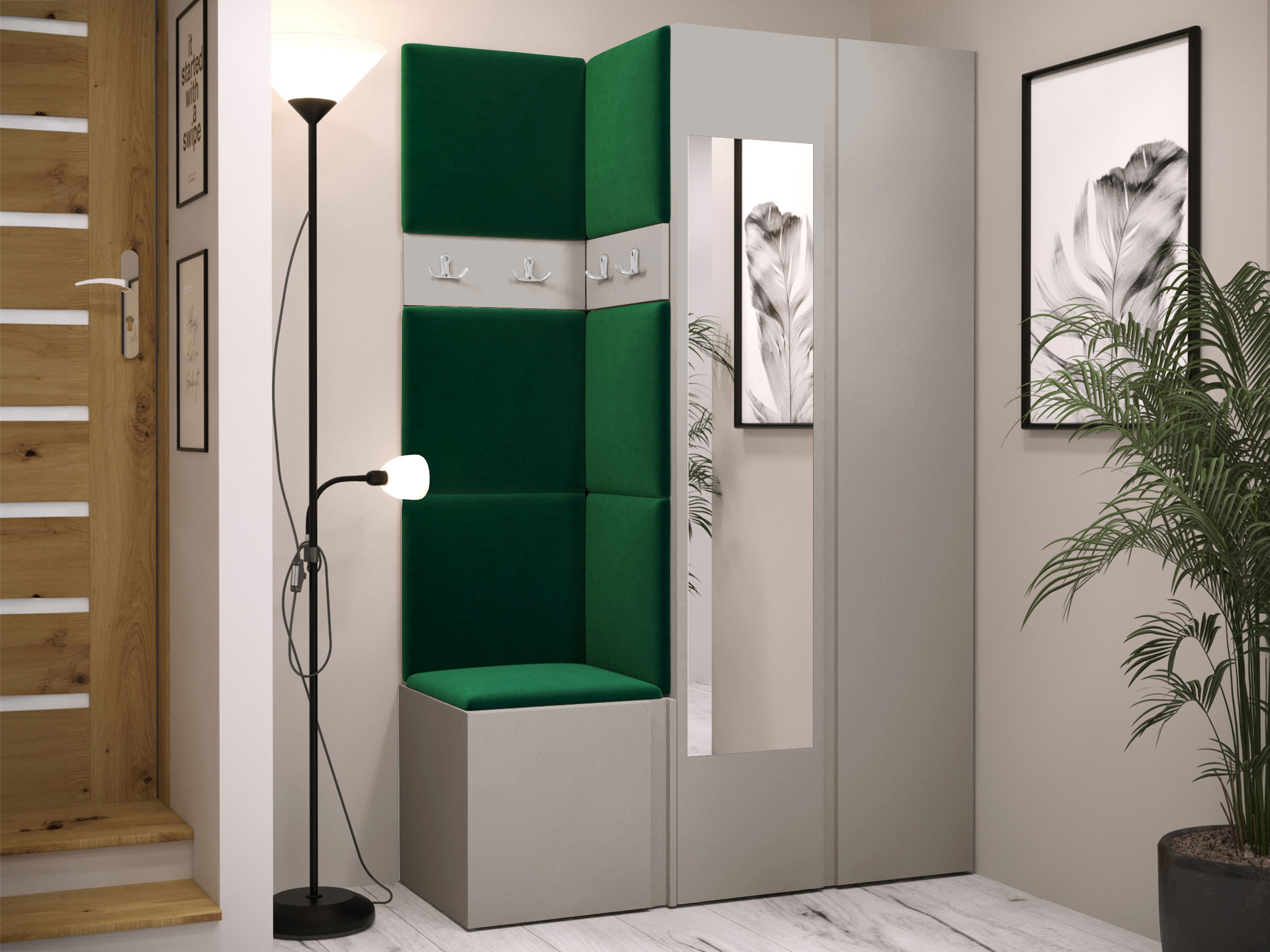Set arredo da corridoio Pinis XXVI (Cachemire)