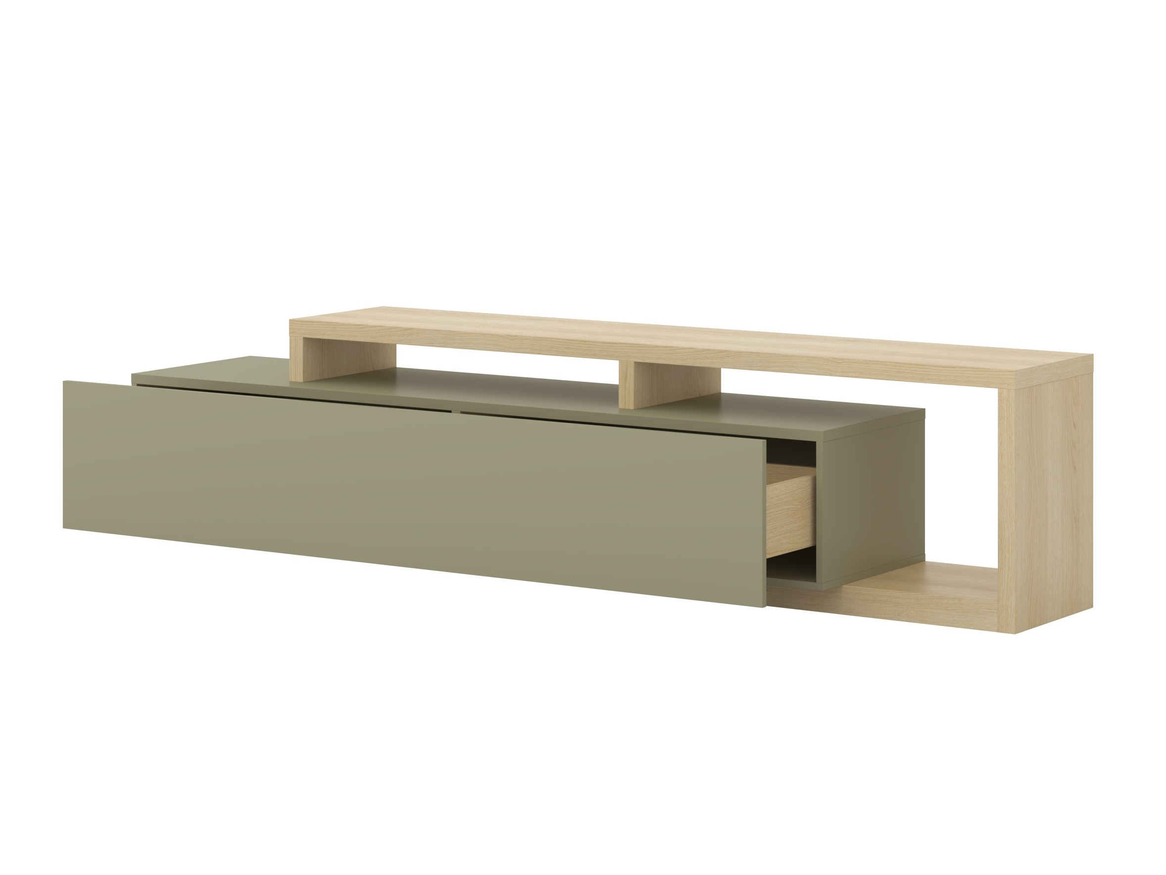 Mobile porta TV Lutiva 103 (Eucalipto + Quercia)