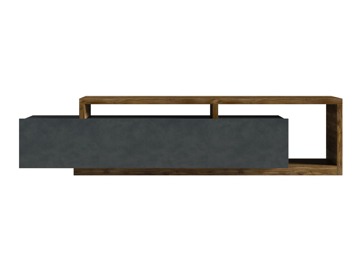 Mobile porta TV Lutiva 103 (Matera grigio + Abete scuro)