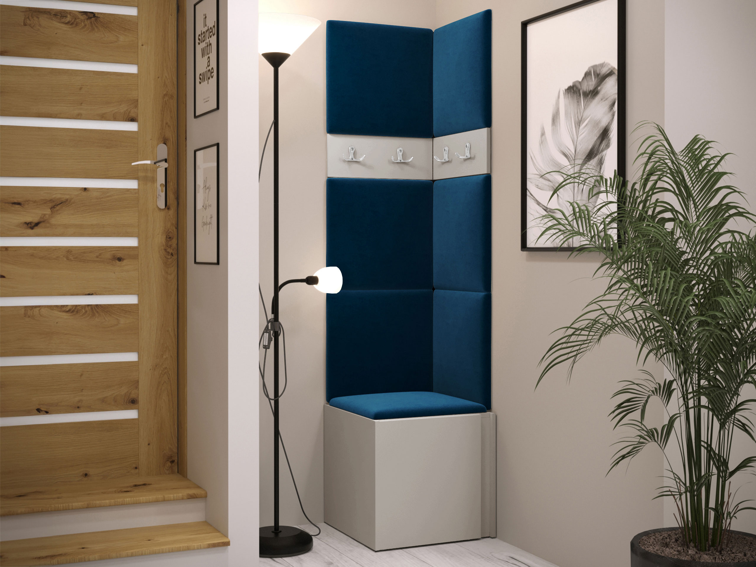 Set arredo da corridoio Pinis XXI (Cachemire)