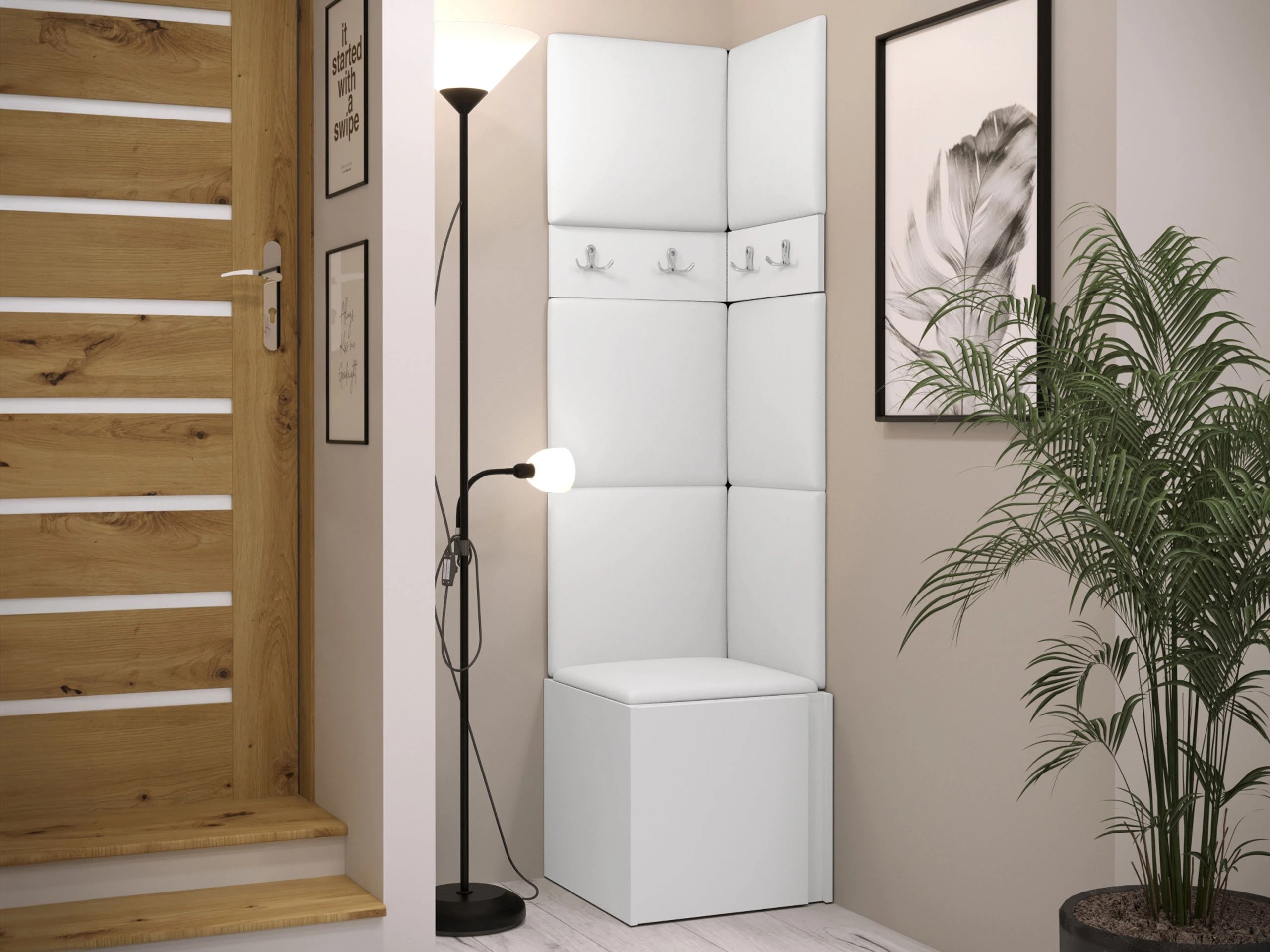 Set arredo da corridoio Pinis XXI (Eco pelle Soft 017)