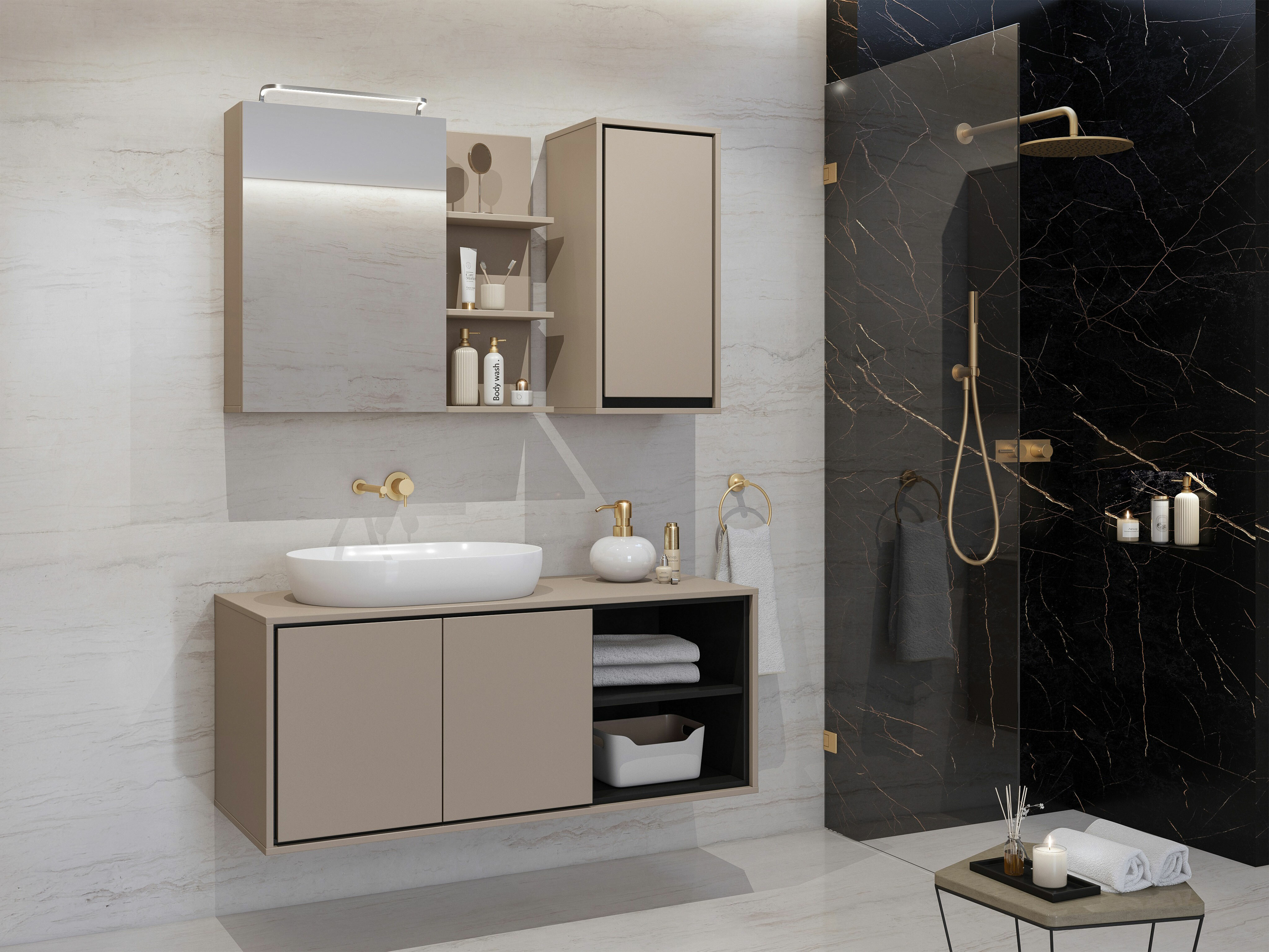 Set bagno Tecavu 106