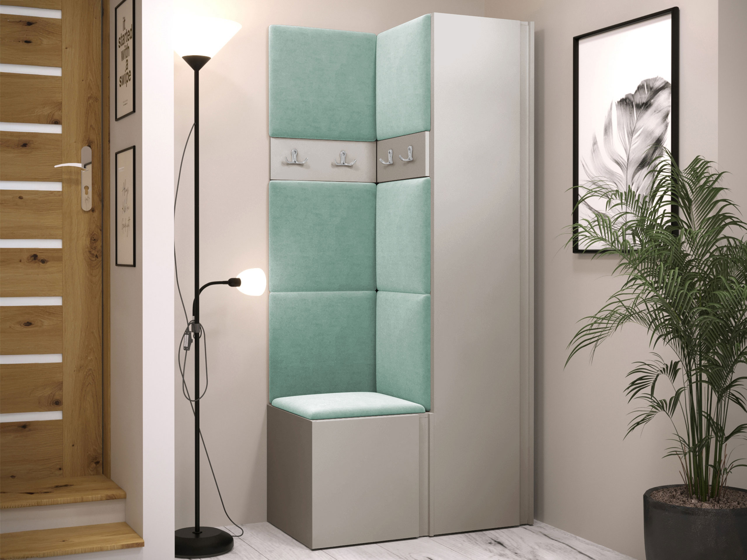 Set arredo da corridoio Pinis XXIV (Cachemire)