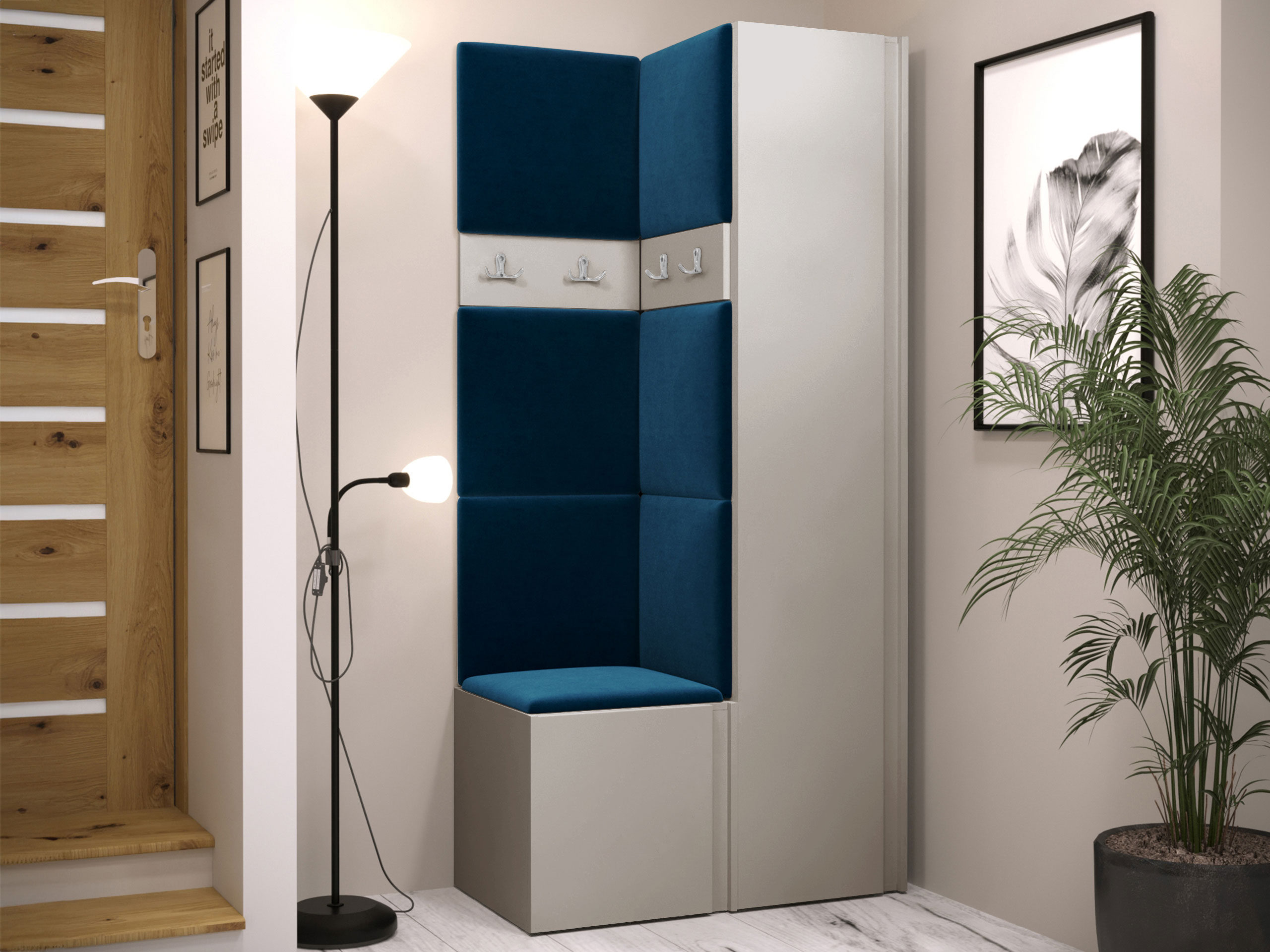 Set arredo da corridoio Pinis XXIV (Cachemire)