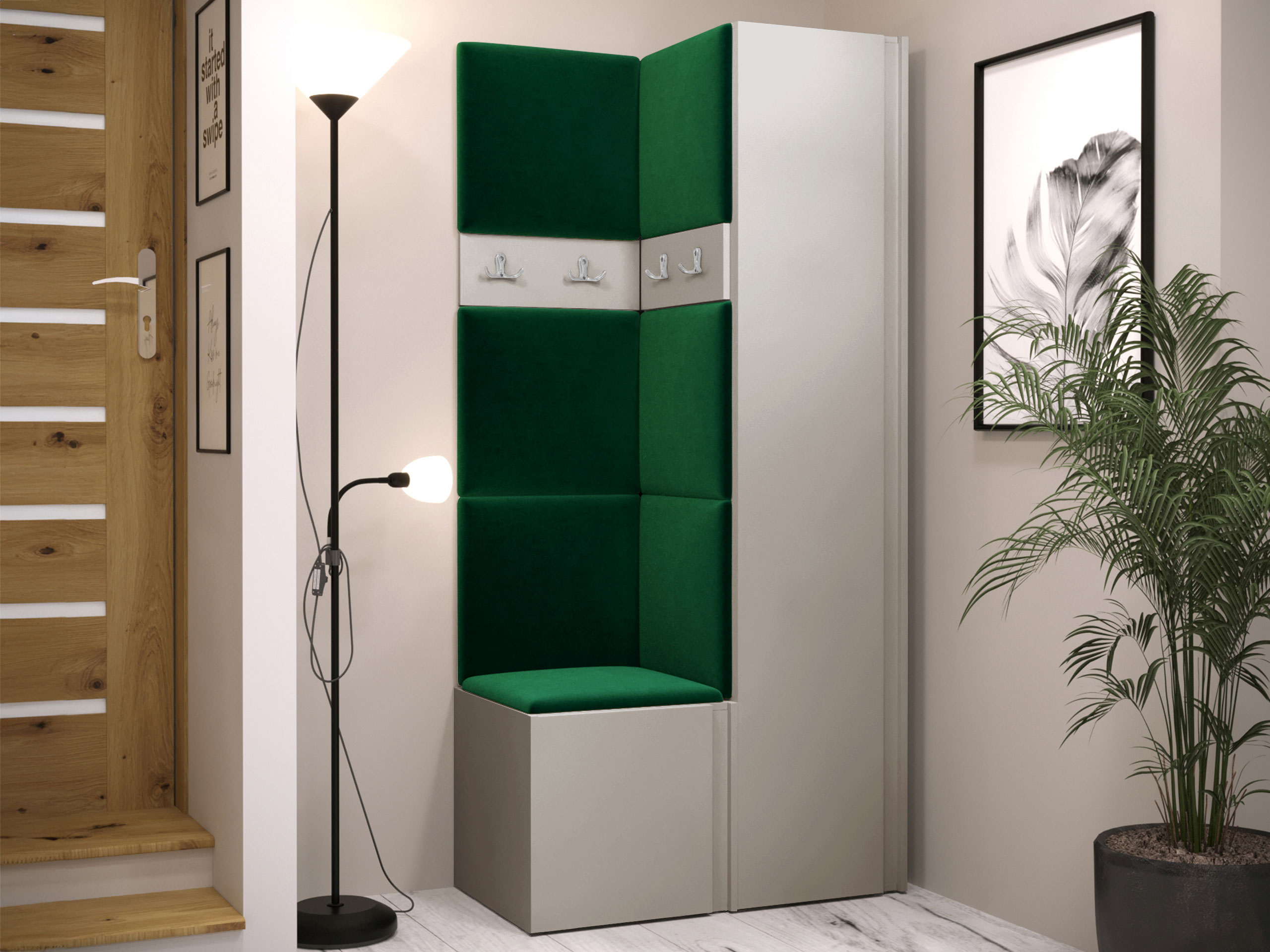 Set arredo da corridoio Pinis XXIV (Cachemire)