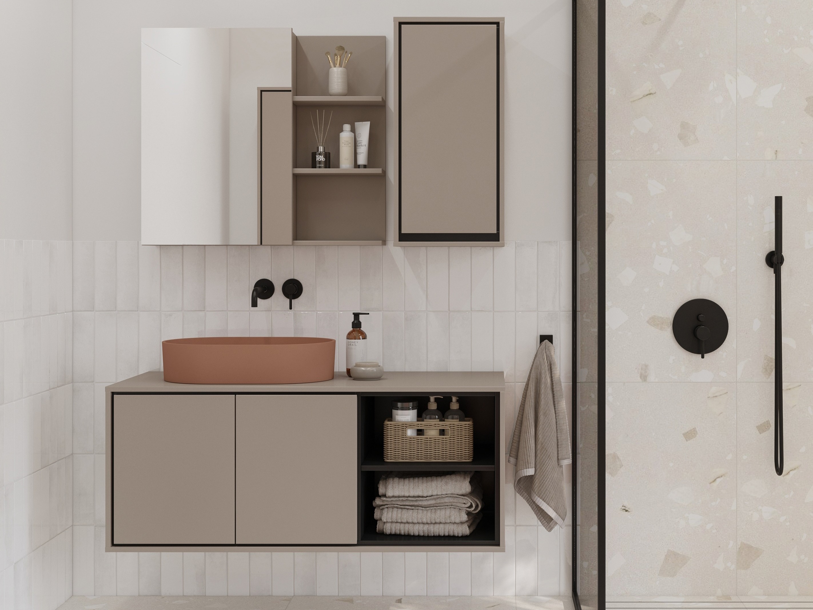 Set bagno Tecavu 106