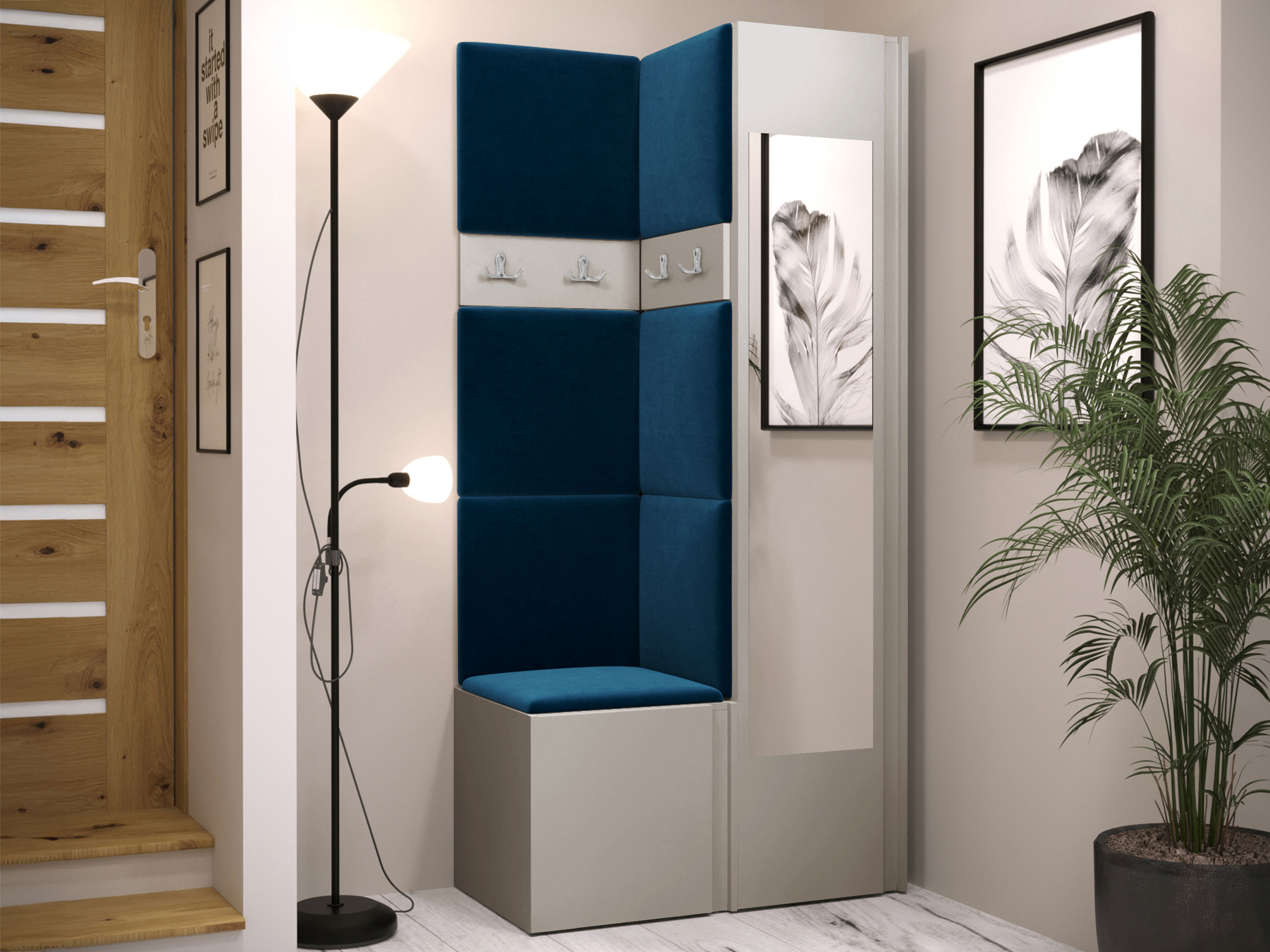 Set arredo da corridoio Pinis XXV (Cachemire)