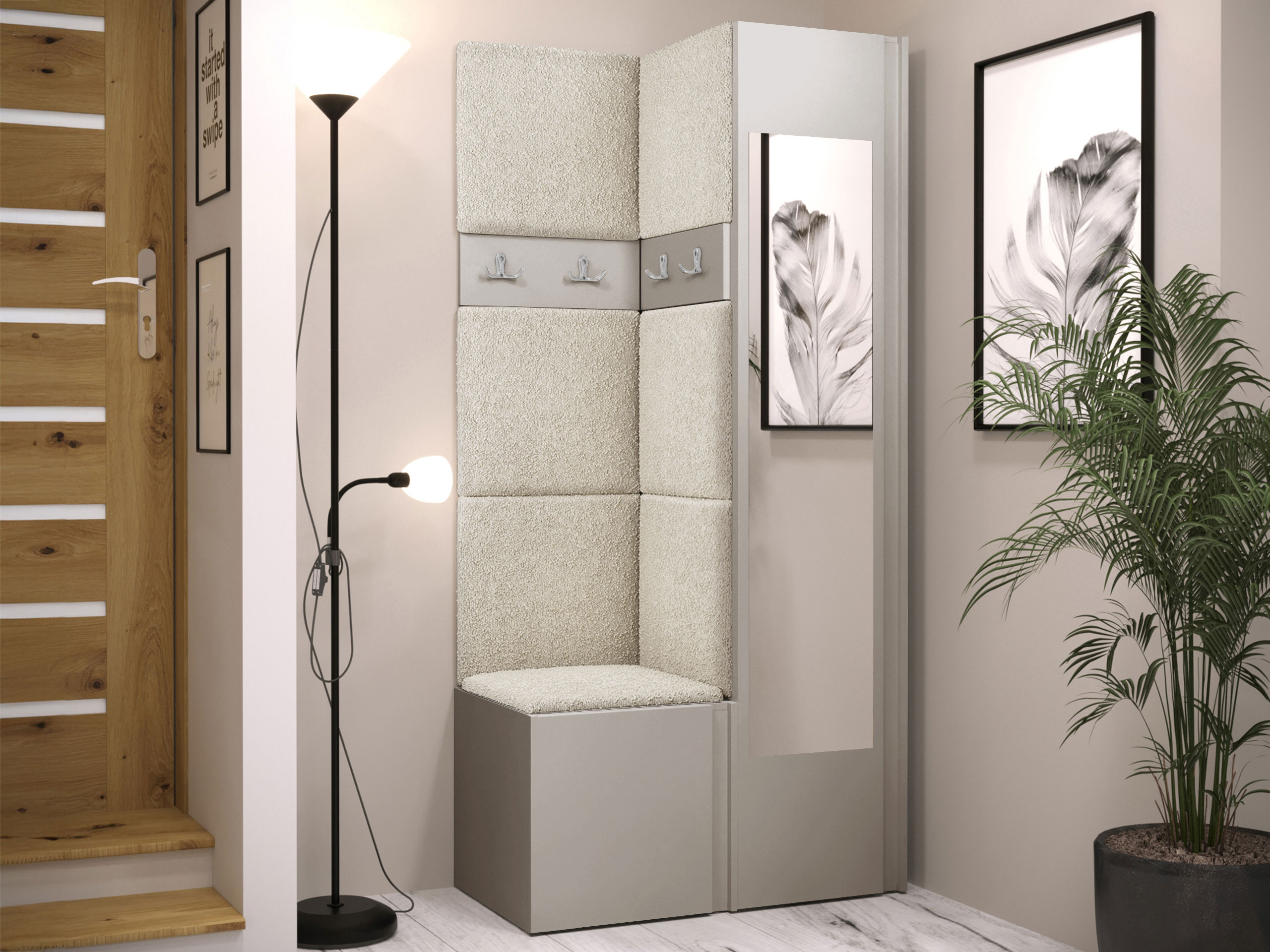 Set arredo da corridoio Pinis XXV (Cachemire)