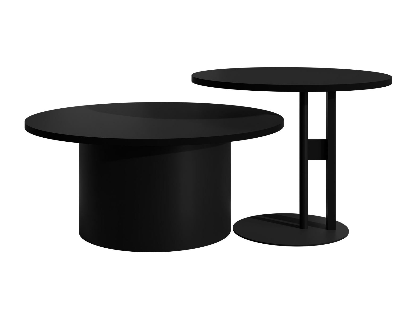 Set tavolino da caffè Oswego 159 (Nero)