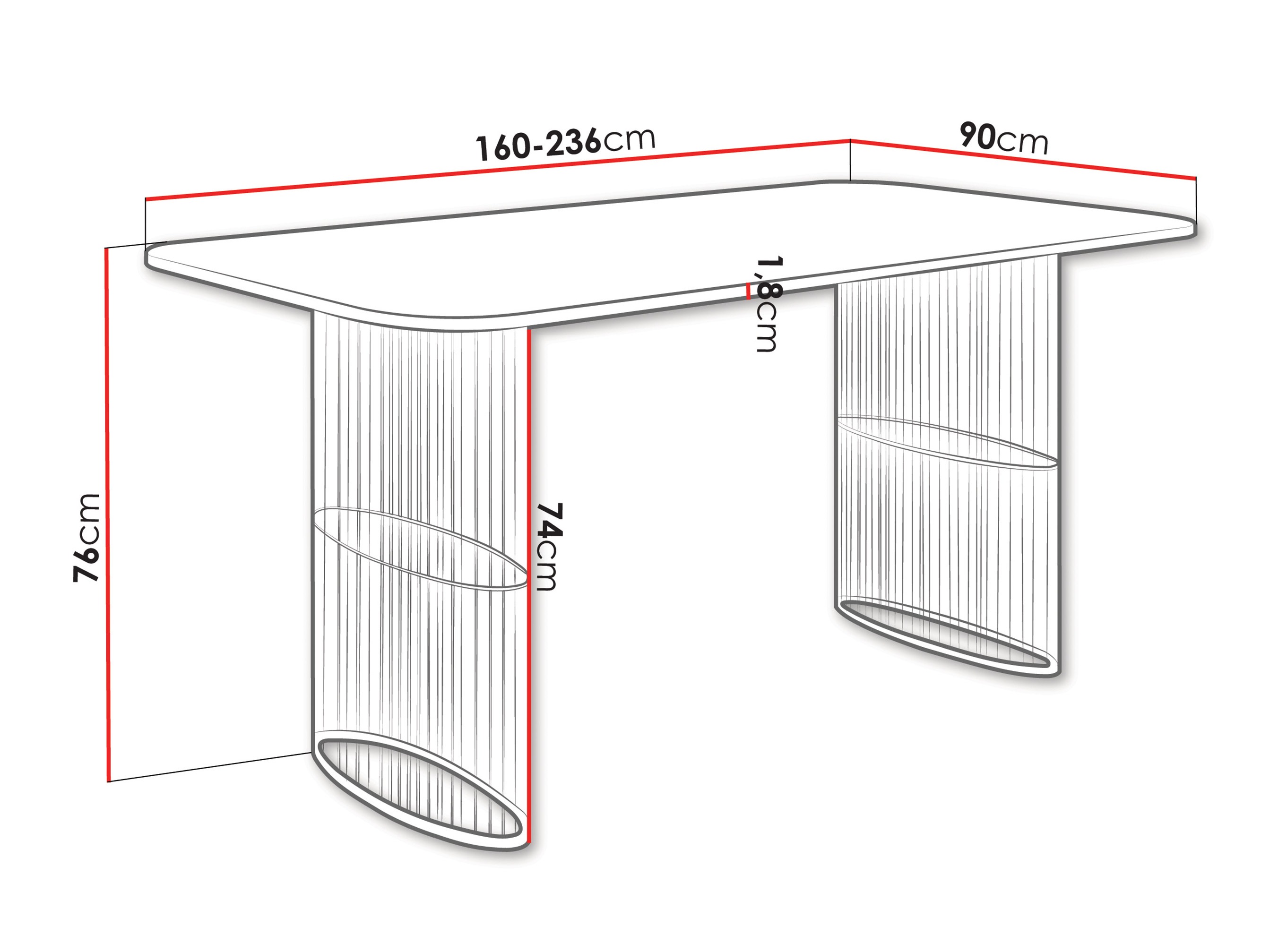 Tavolo Oswego 163 (Quercia dorata artigianale)