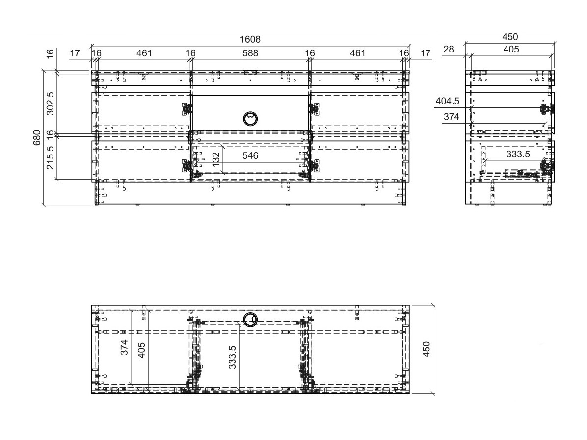 Mobile porta TV Numeri 100