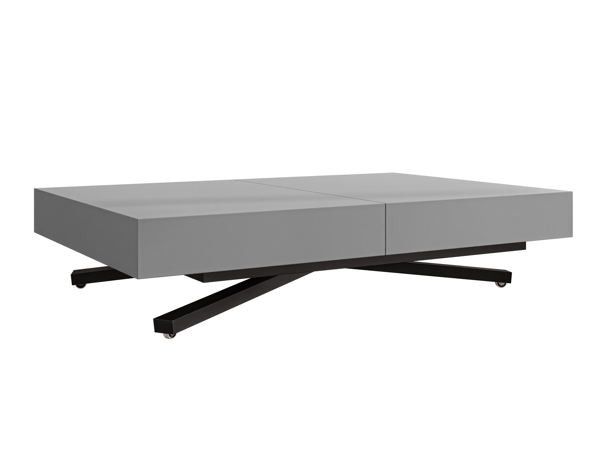 Tavolino trasformabile Oswego 176 (Grafite)