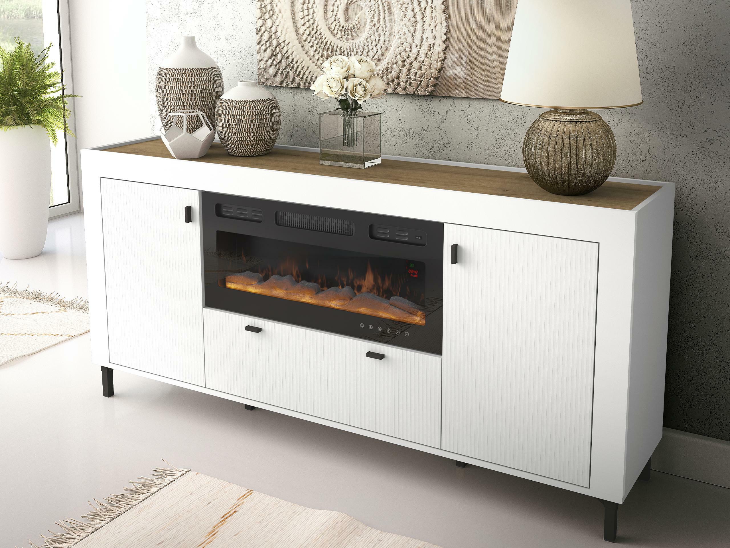 Cassettiera Mormavu 110 (Opaca bianco)