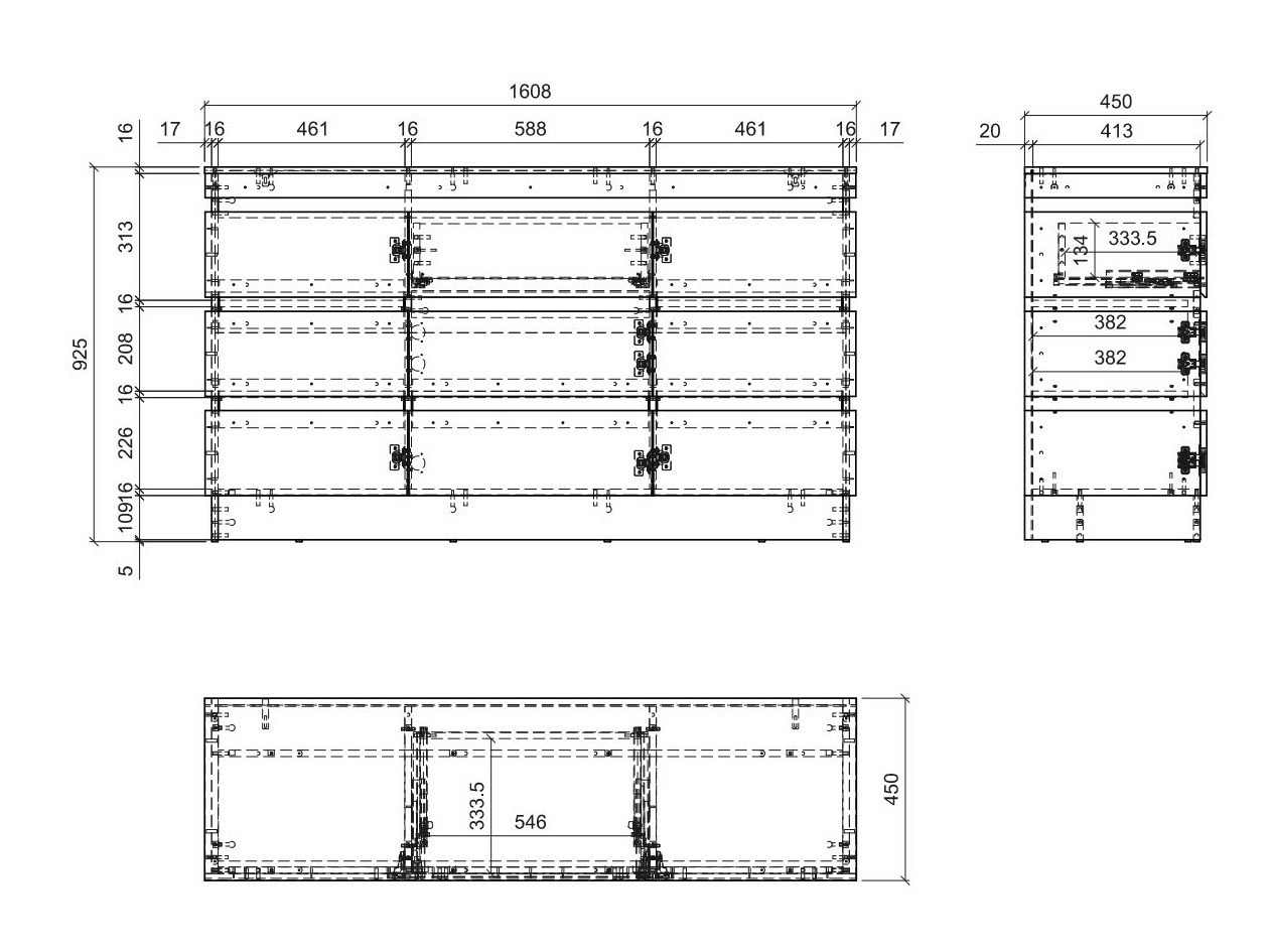 Cassettiera Numeri 102
