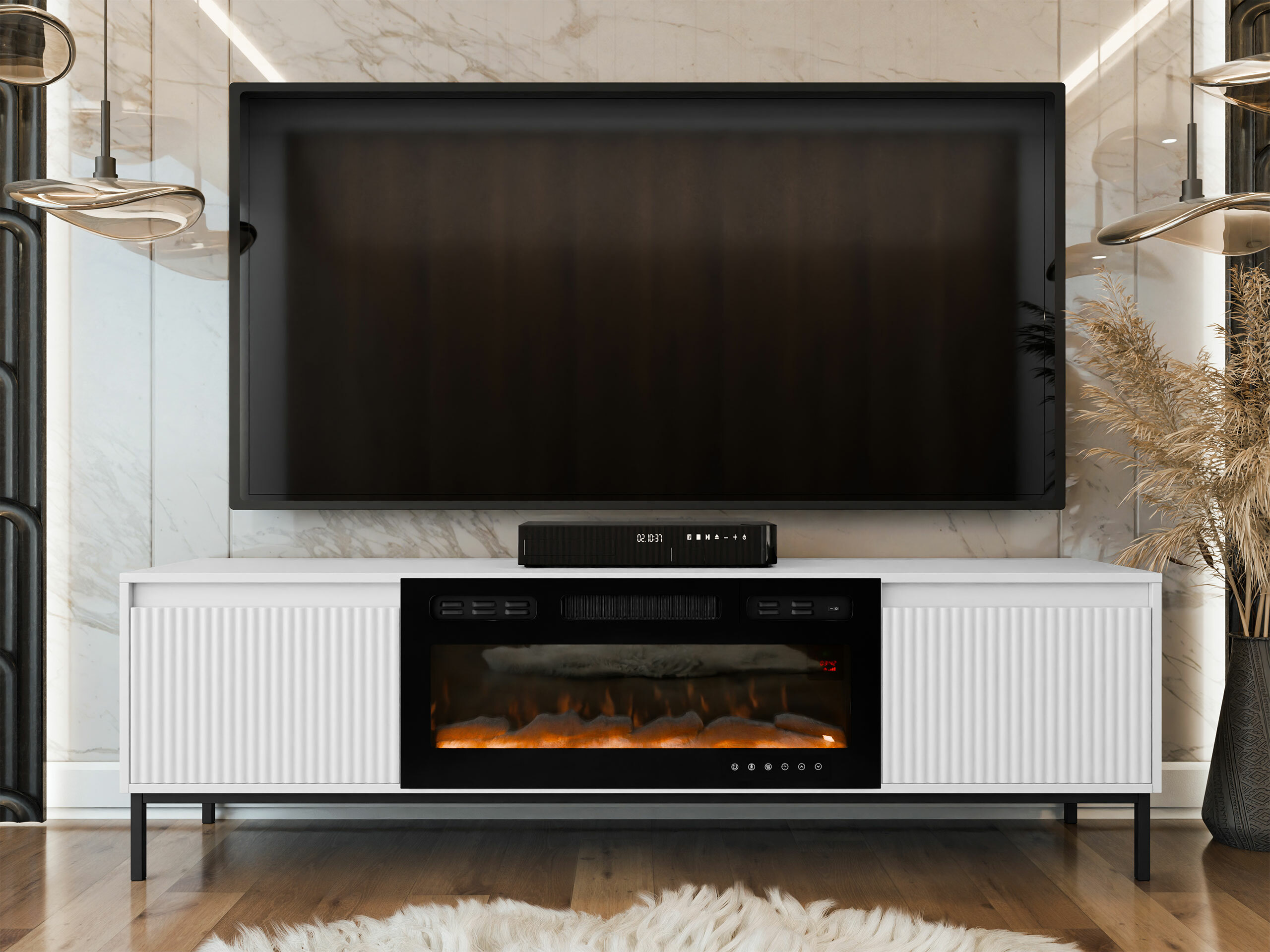 Mobile porta TV Comfivo Delruva III (Bianco)