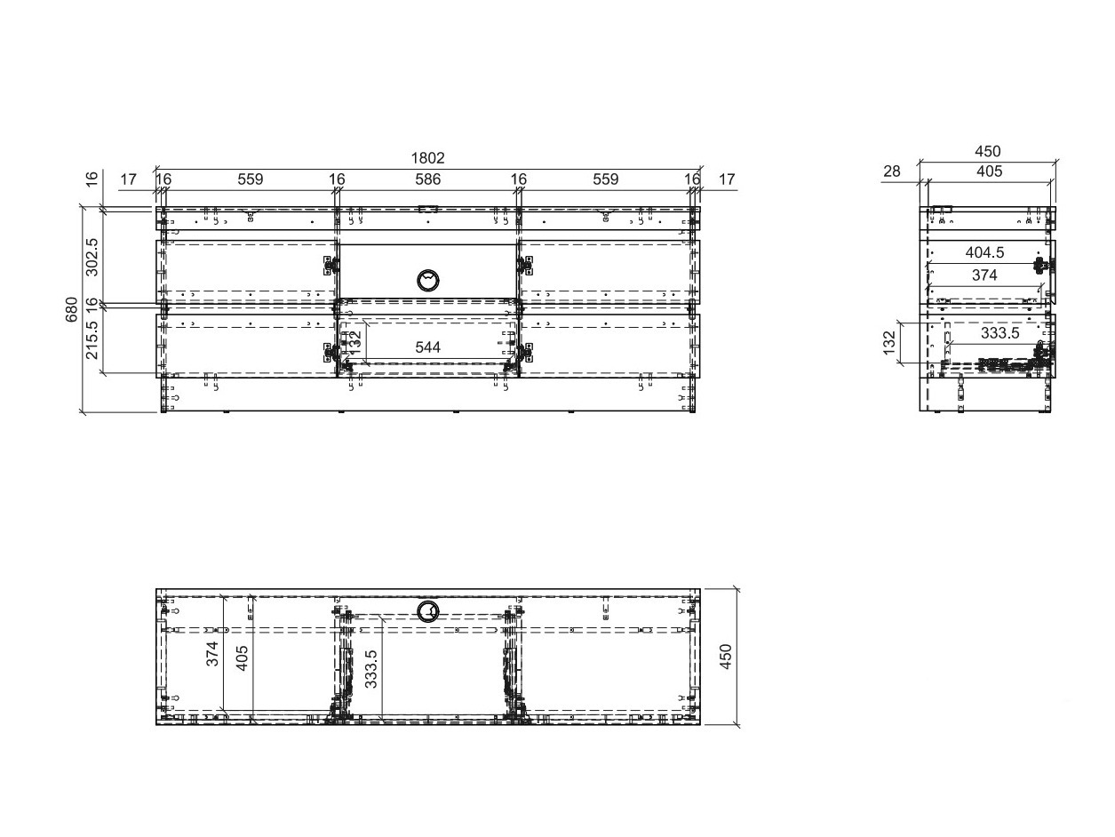 Mobile porta TV Numeri 101